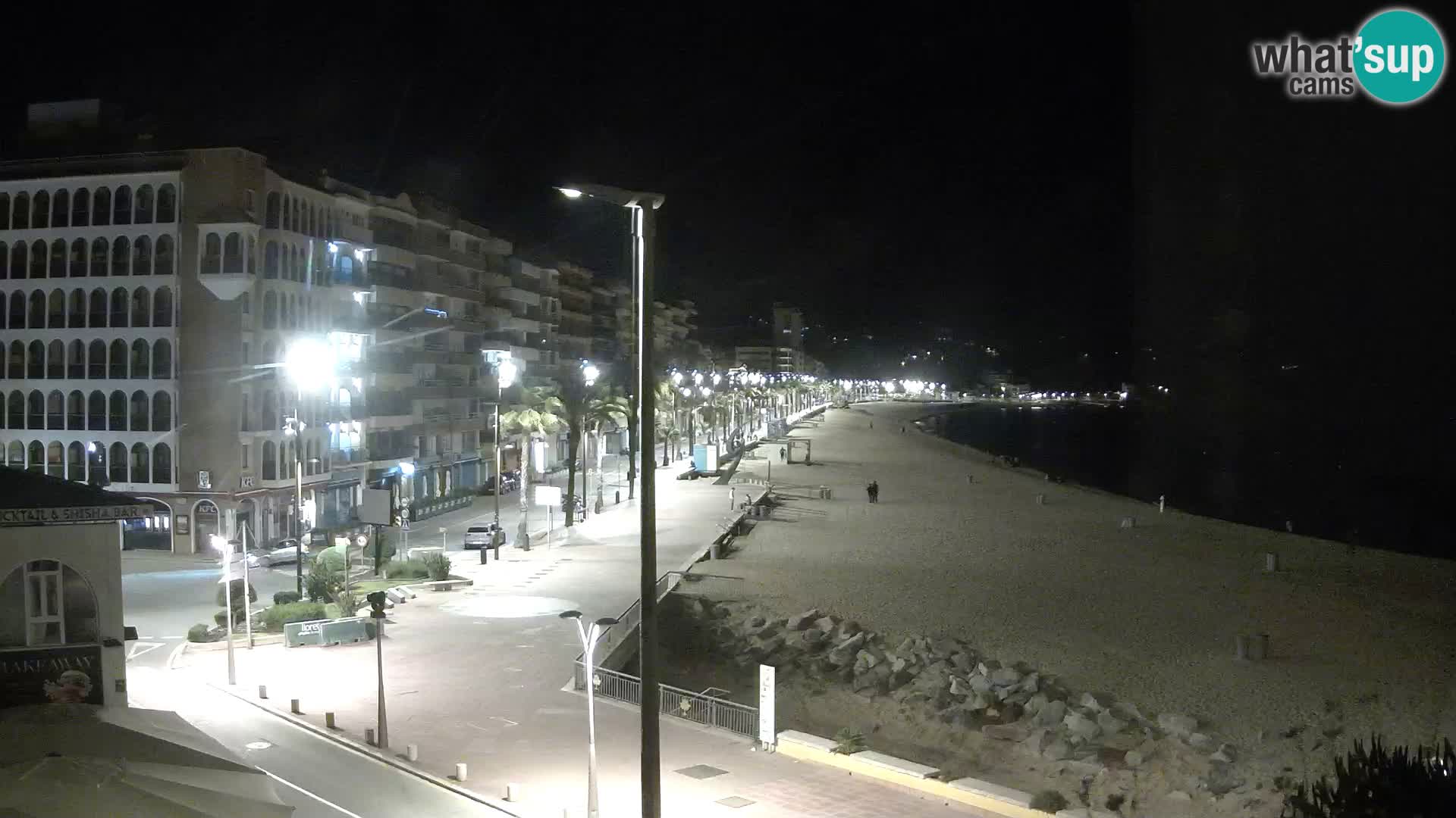 Webcam Lloret de Mar – the main beach – – Costa Brava – Spain