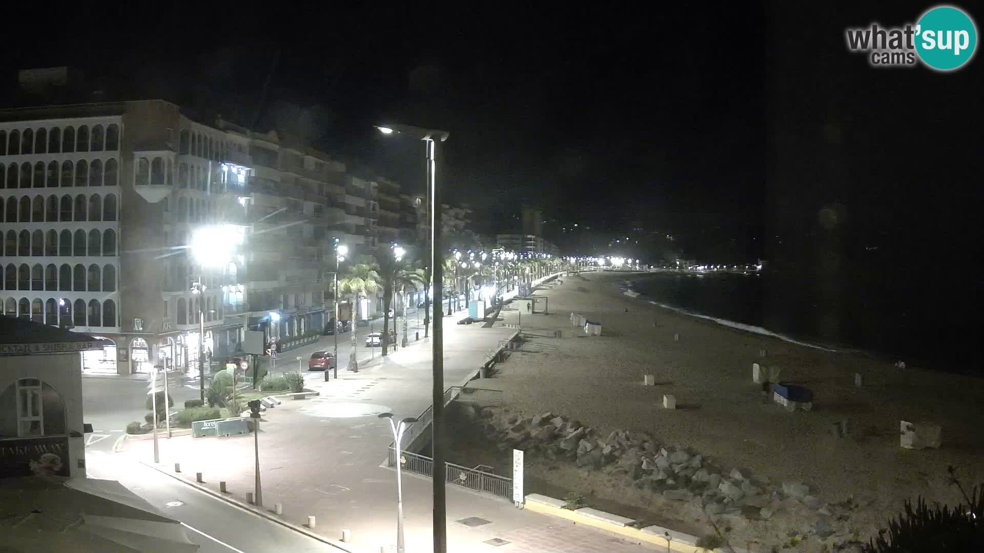 Webcam Lloret de Mar – the main beach – – Costa Brava – Spain