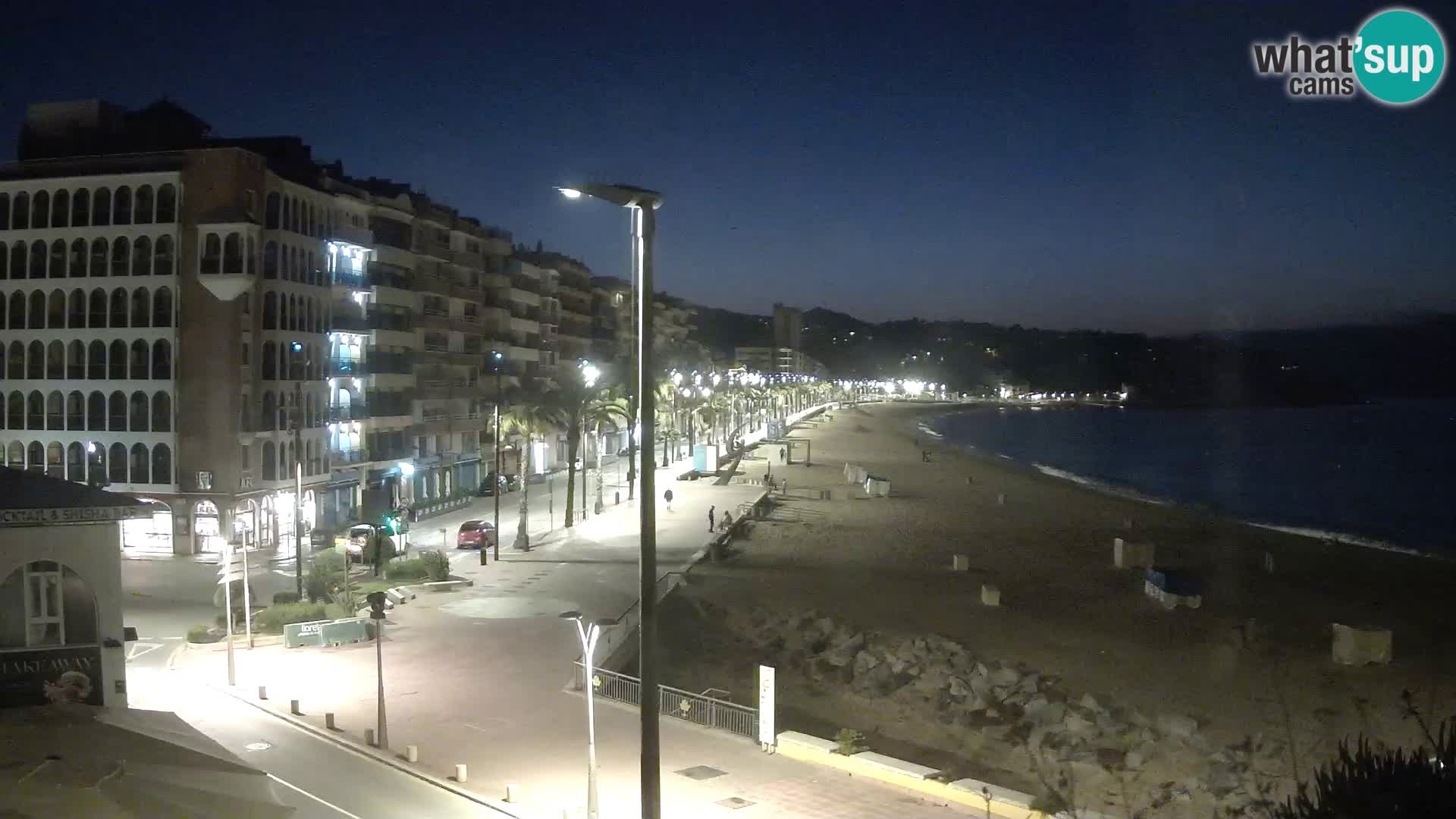 Webcam Lloret de Mar – the main beach – – Costa Brava – Spain