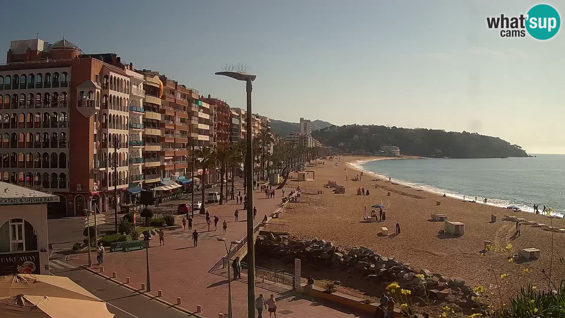 Kamera v živo Lloret de Mar – plaža