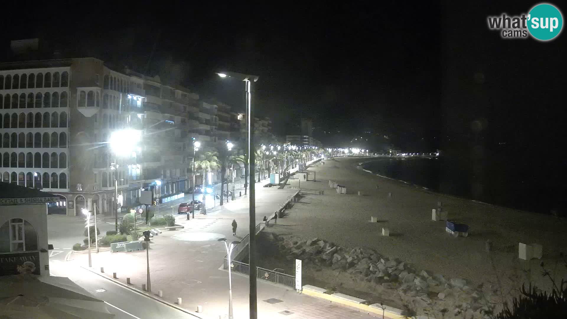 Webcam Lloret de Mar – the main beach – – Costa Brava – Spain