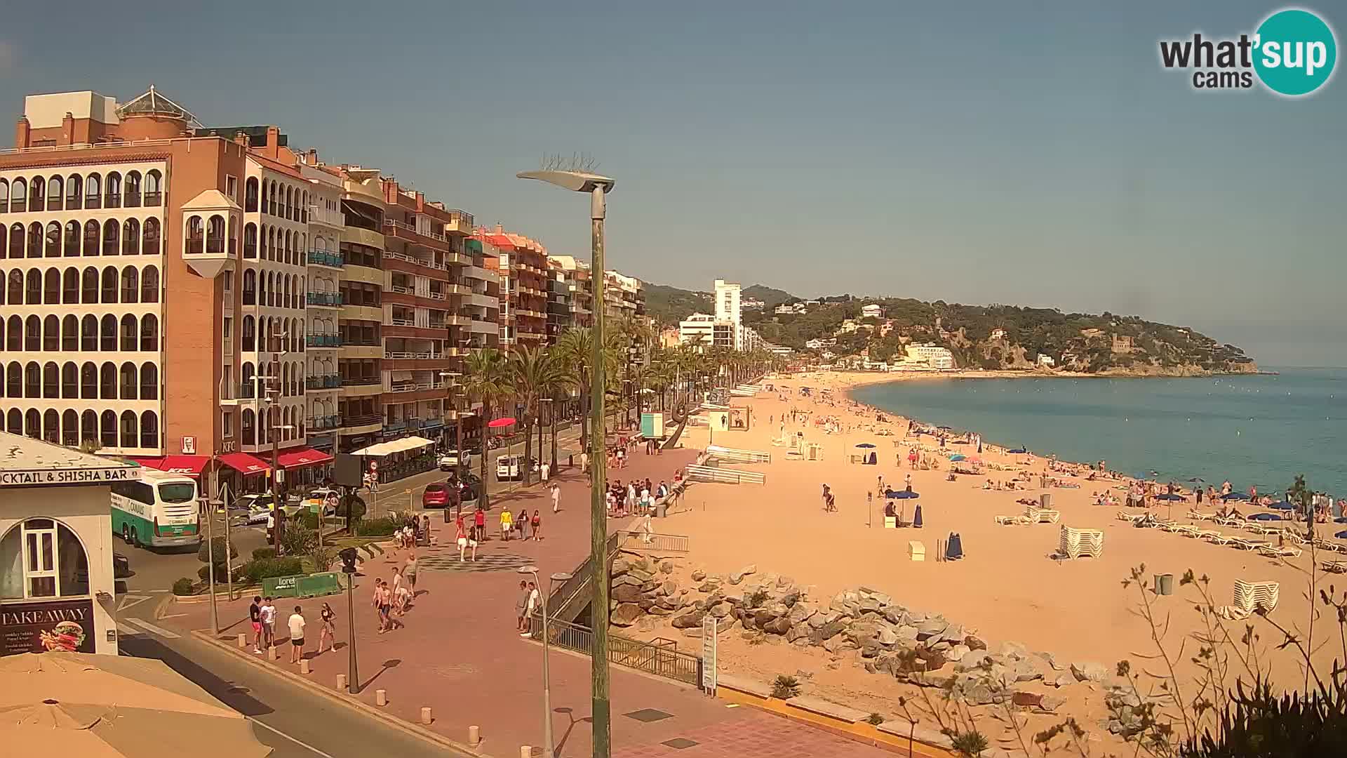 Webcam streaming Lloret de Mar – Plage