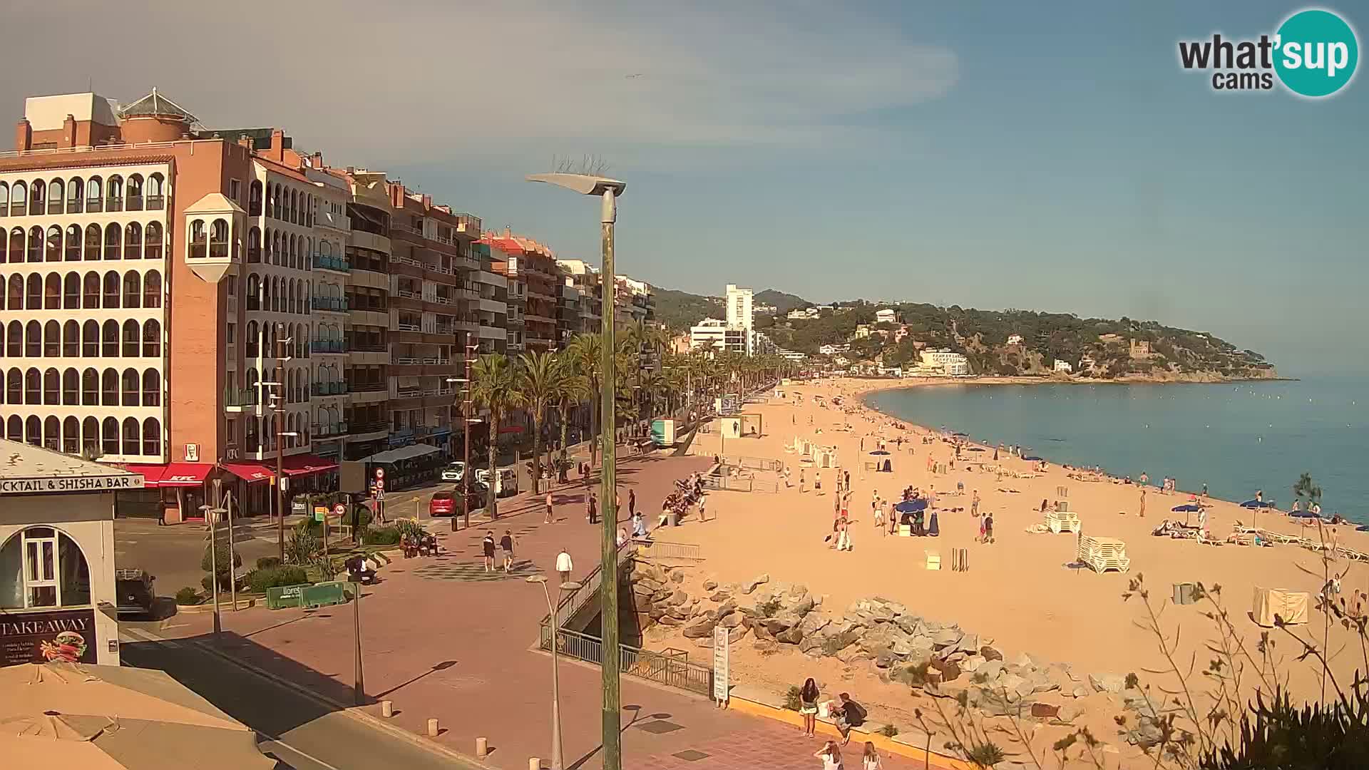 Webcam streaming Lloret de Mar – Plage