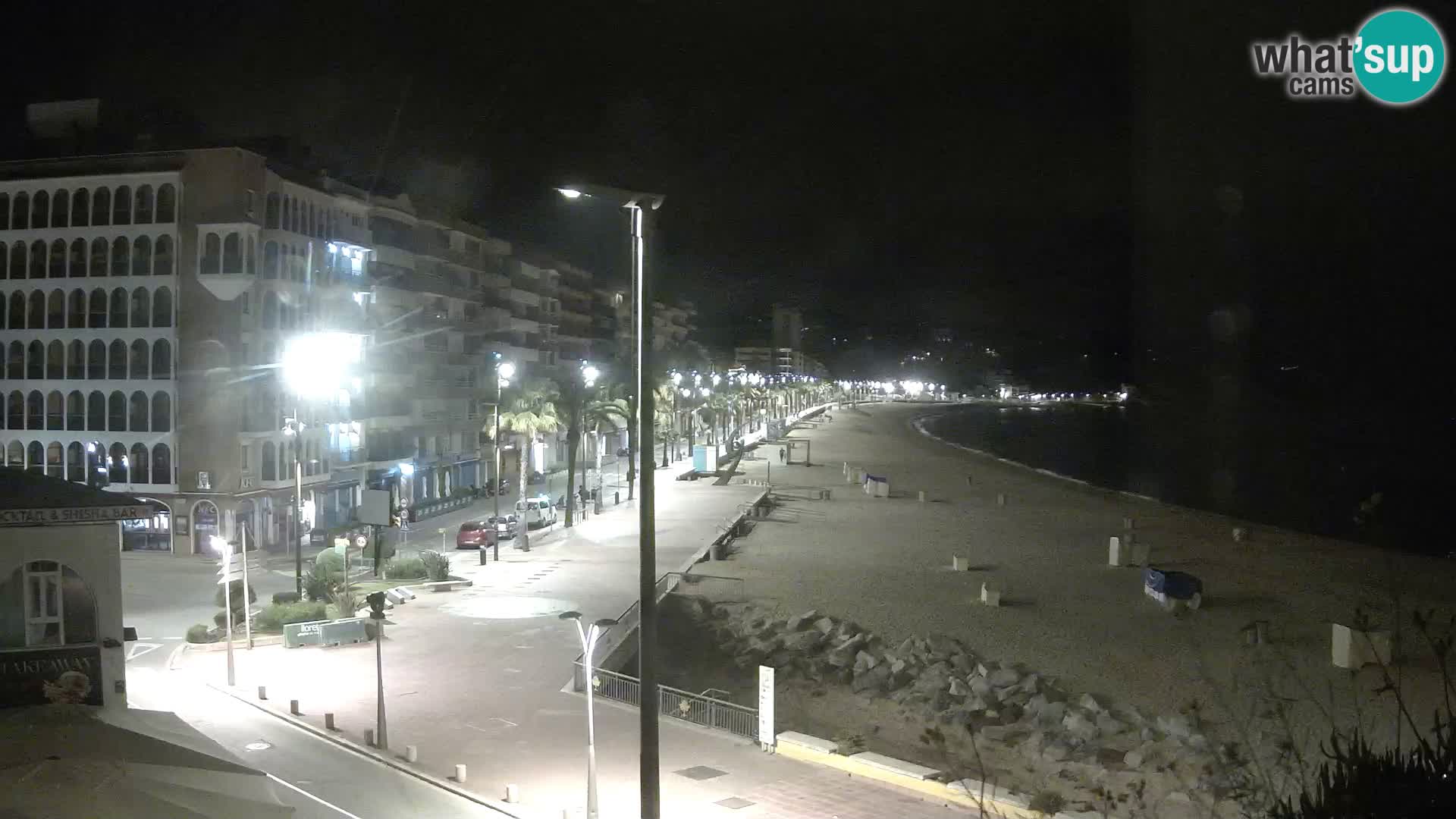 Webcam Lloret de Mar – the main beach – – Costa Brava – Spain