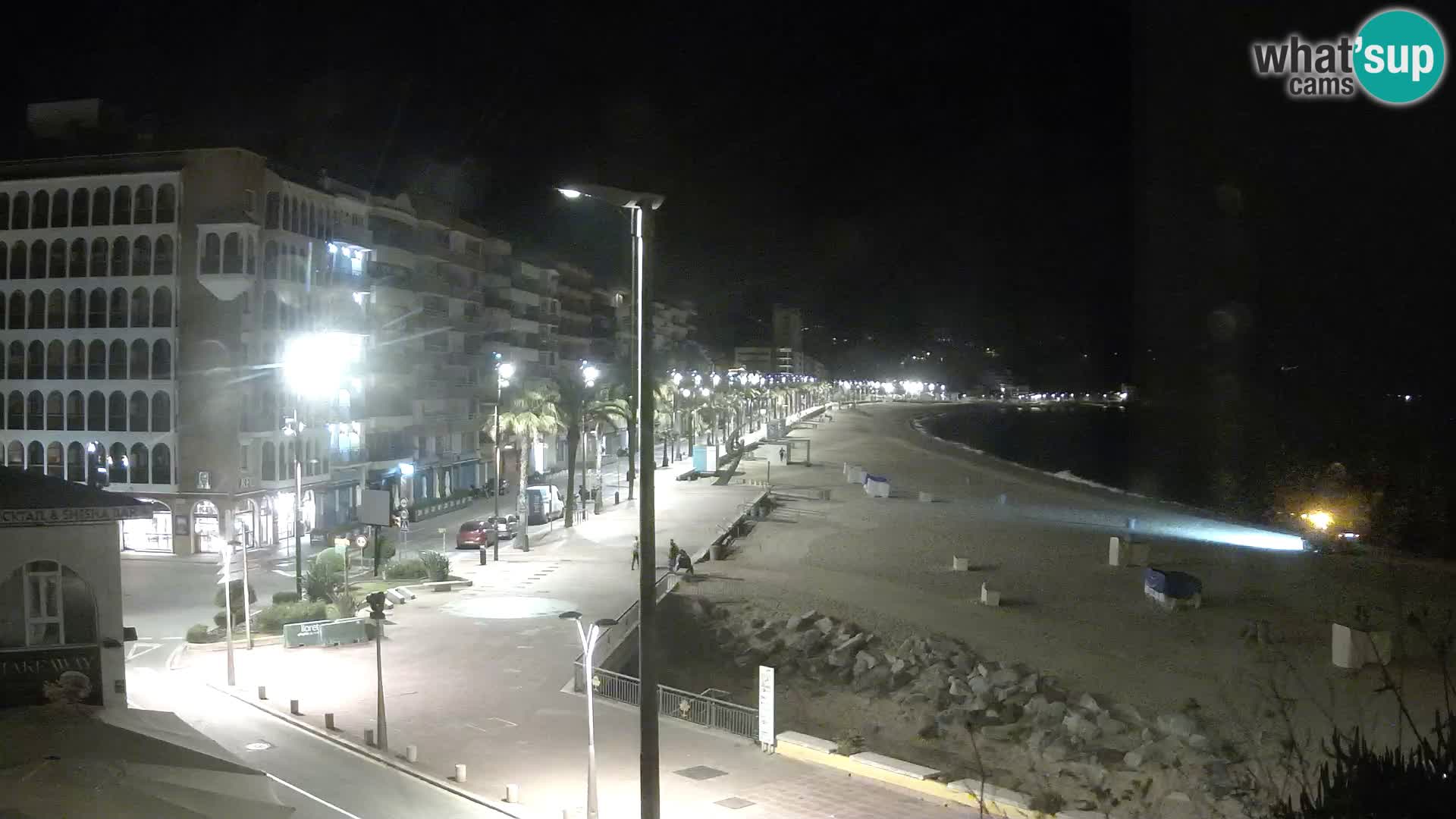 Webcam Lloret de Mar – the main beach – – Costa Brava – Spain
