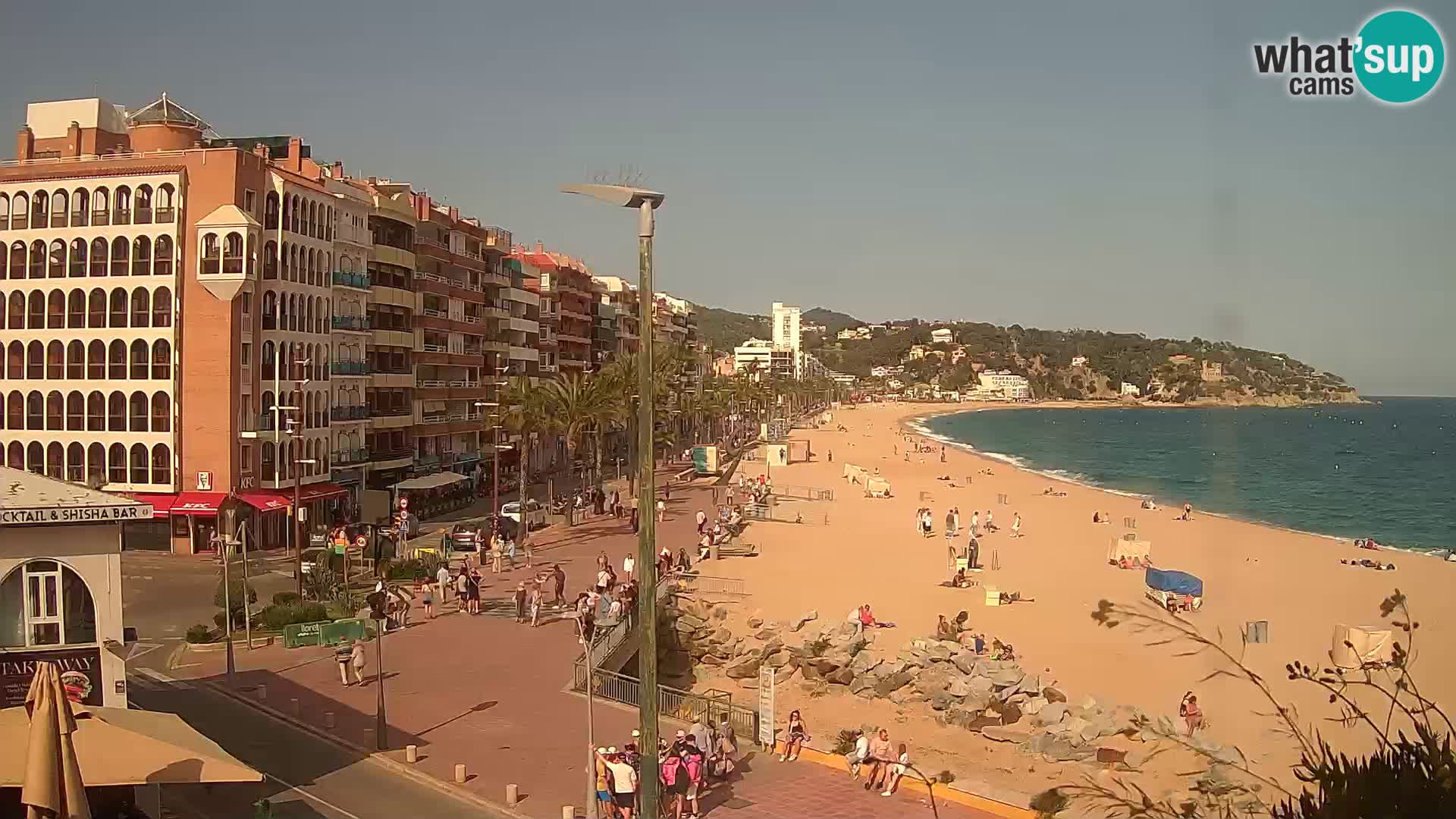Webcam streaming Lloret de Mar – Plage