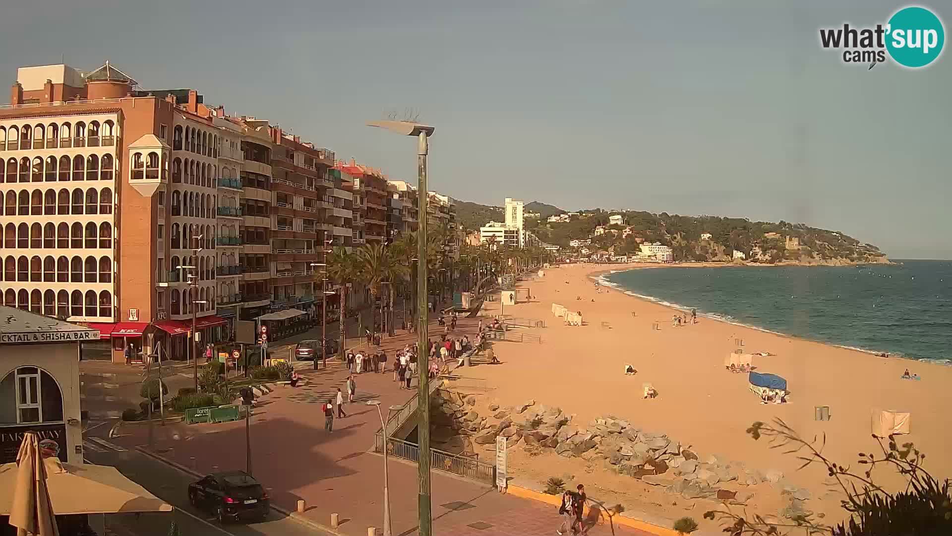 Webcam live Lloret de Mar – la spiaggia principale