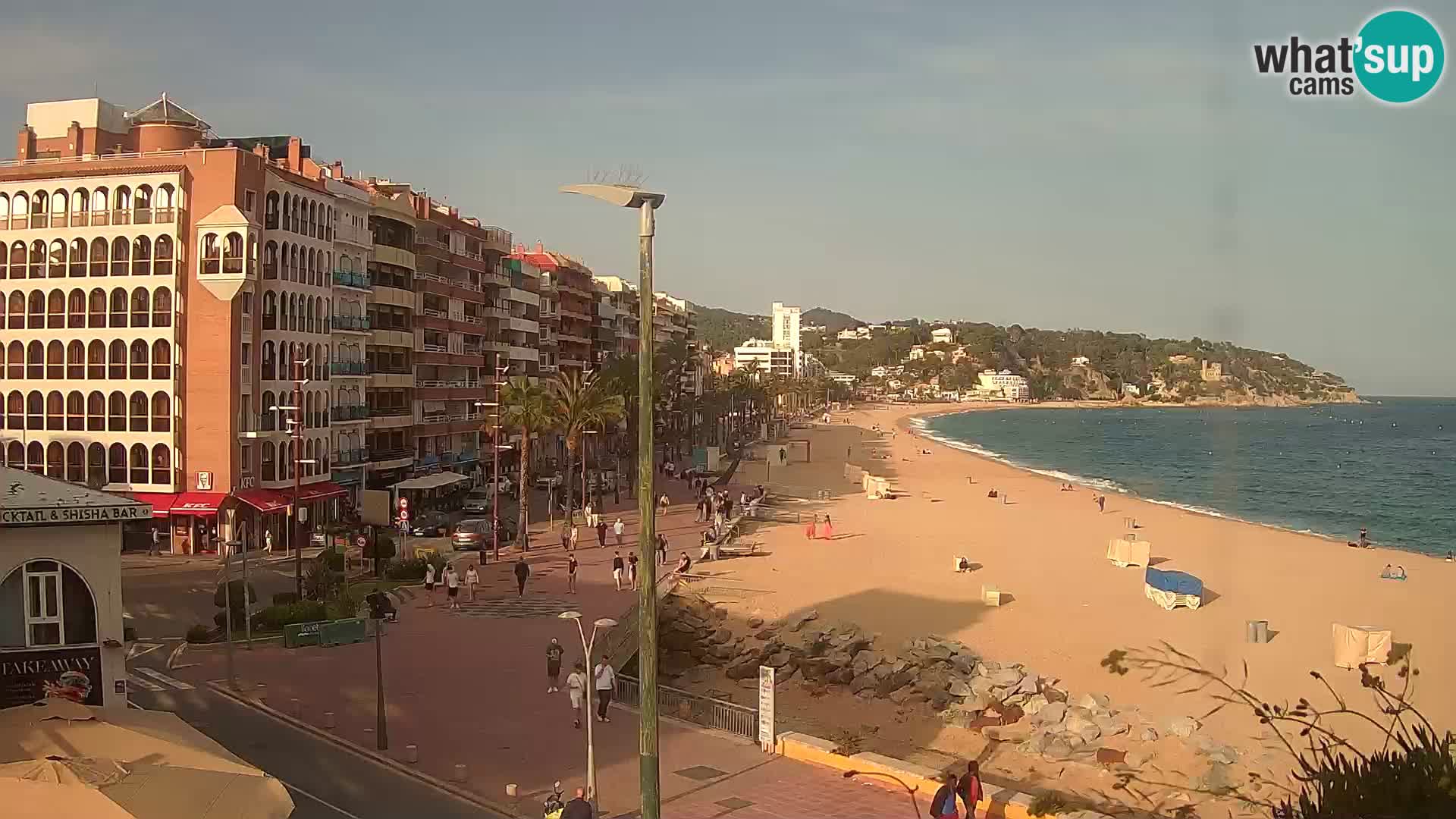 Webcam live Lloret de Mar – la spiaggia principale