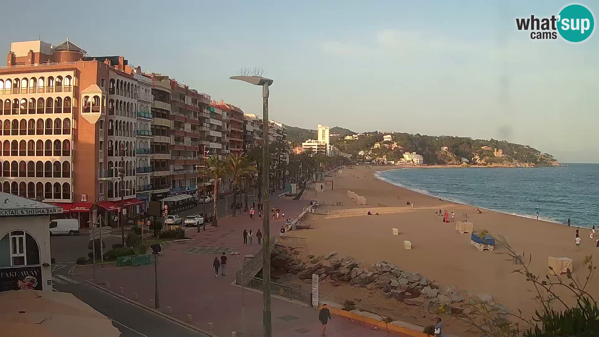 Webcam live Lloret de Mar – la spiaggia principale