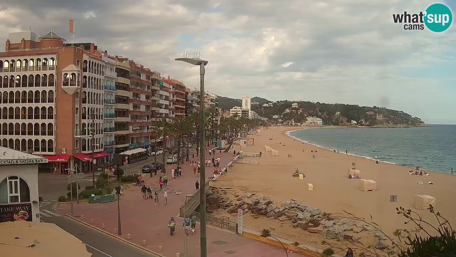 Kamera v živo Lloret de Mar – plaža