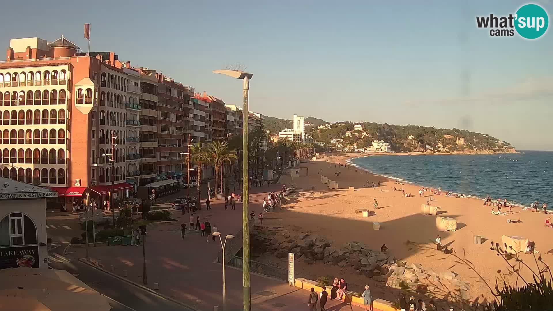 Kamera v živo Lloret de Mar – plaža