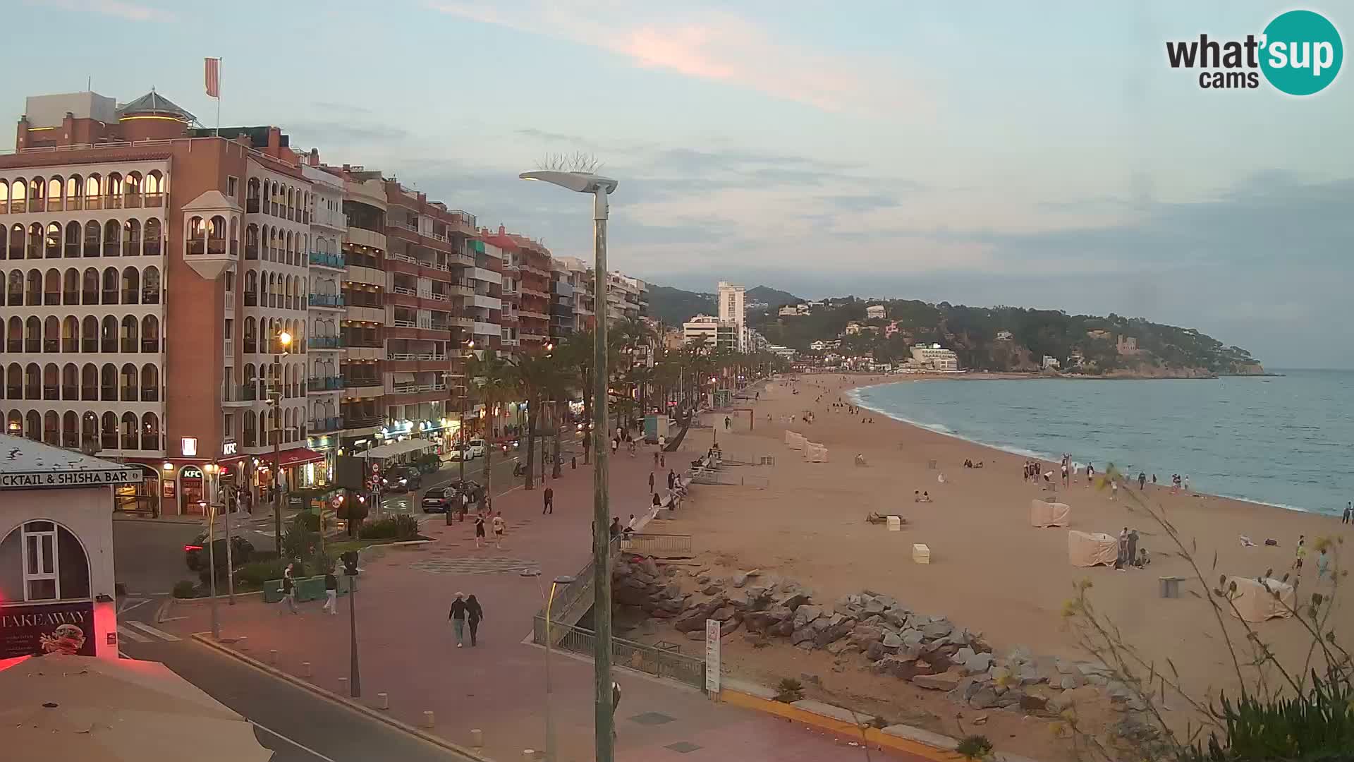 Webcam Lloret de Mar – Osrednja plaža