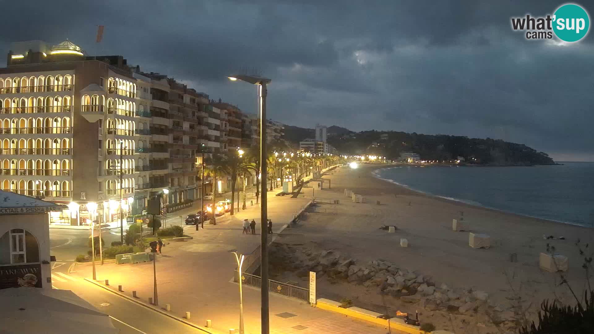 Web kamera Lloret de Mar – plaža