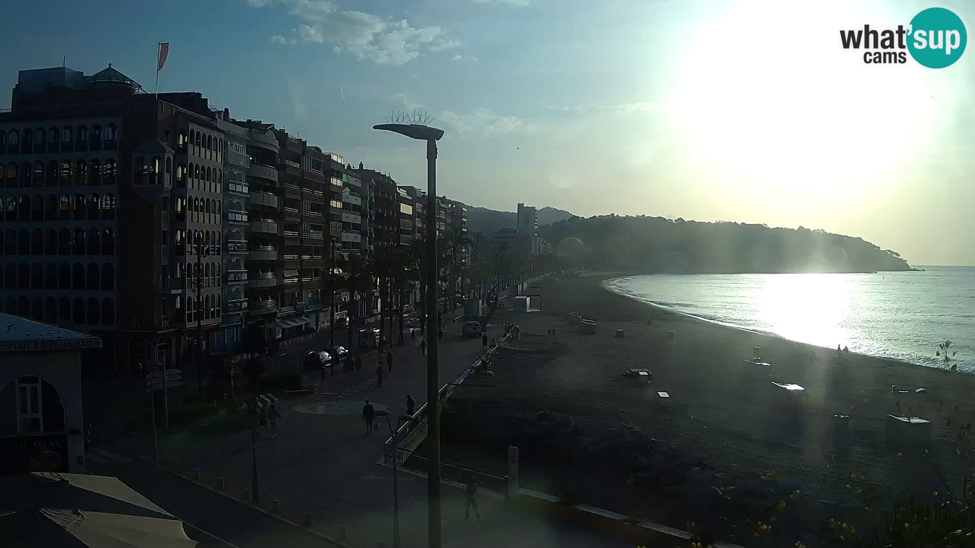 Web kamera Lloret de Mar – plaža