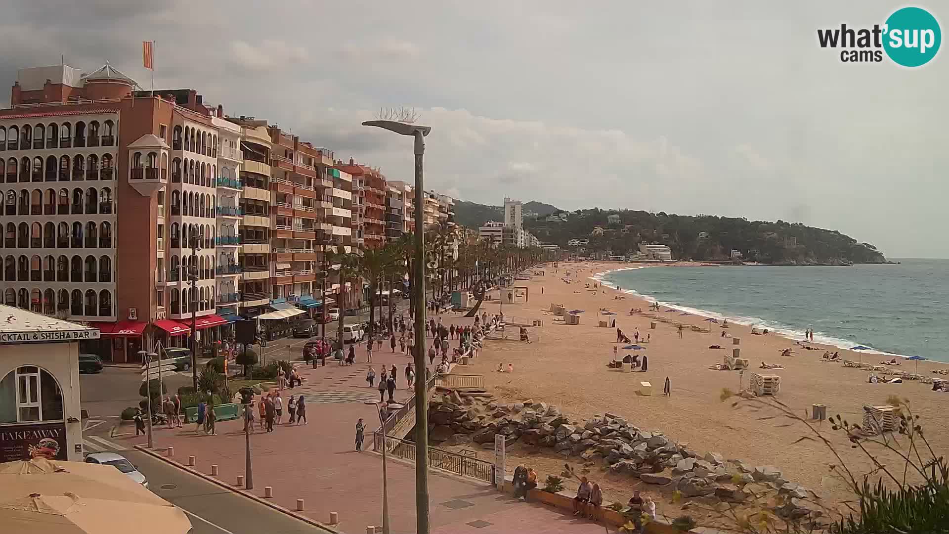 Webcam live Lloret de Mar – la spiaggia principale