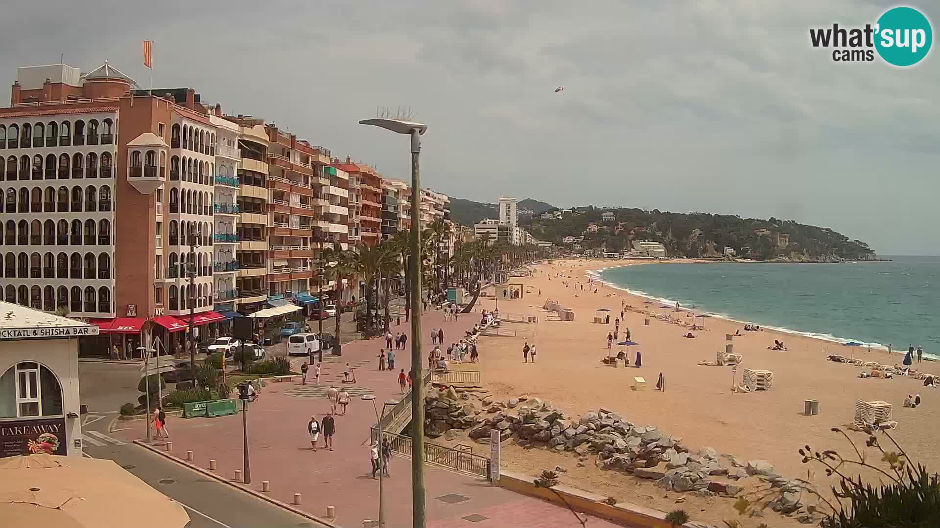 Kamera v živo Lloret de Mar – plaža