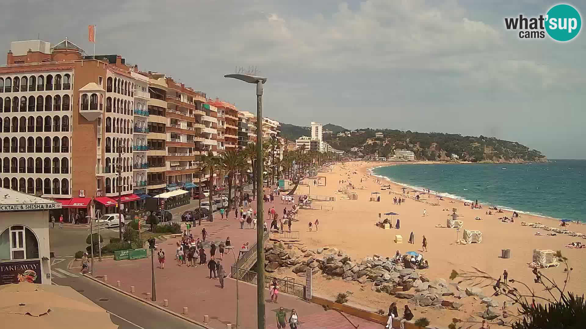 Webcam live Lloret de Mar – la spiaggia principale