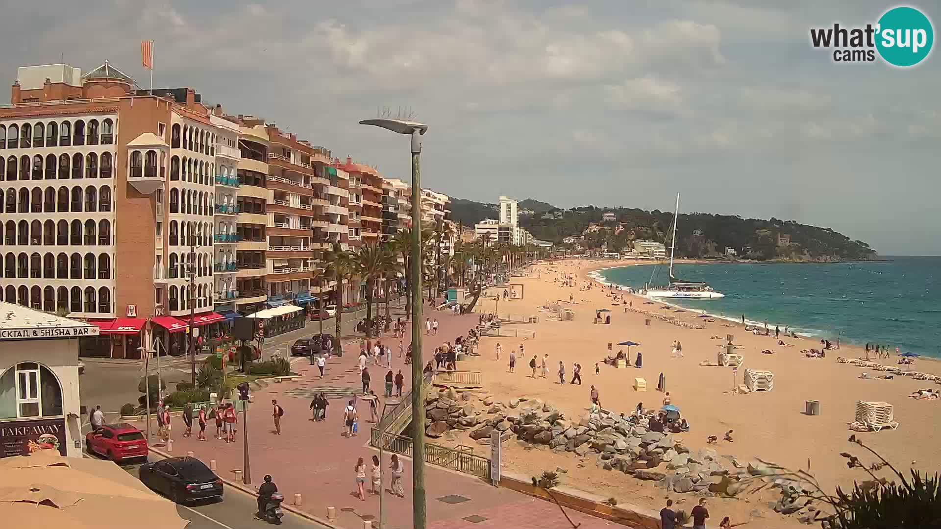 Webcam streaming Lloret de Mar – Plage