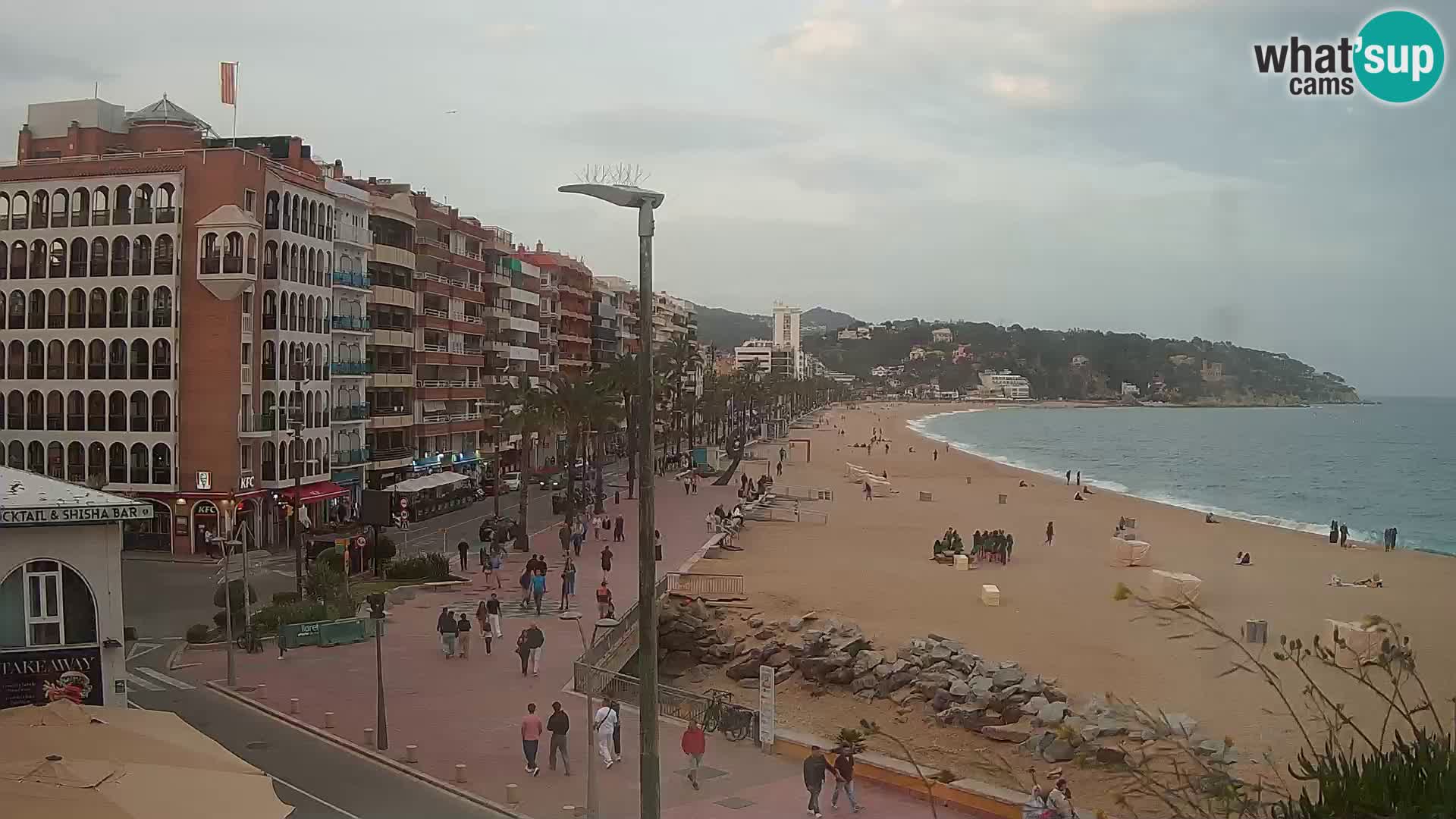 Kamera v živo Lloret de Mar – plaža