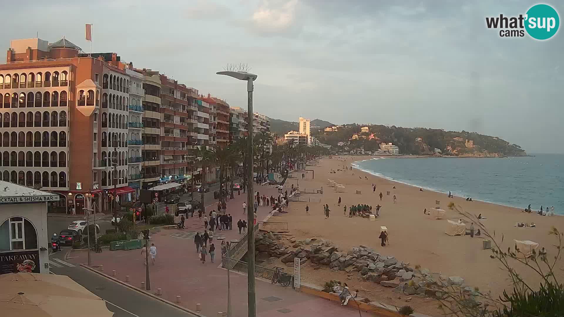 Webcam live Lloret de Mar – la spiaggia principale