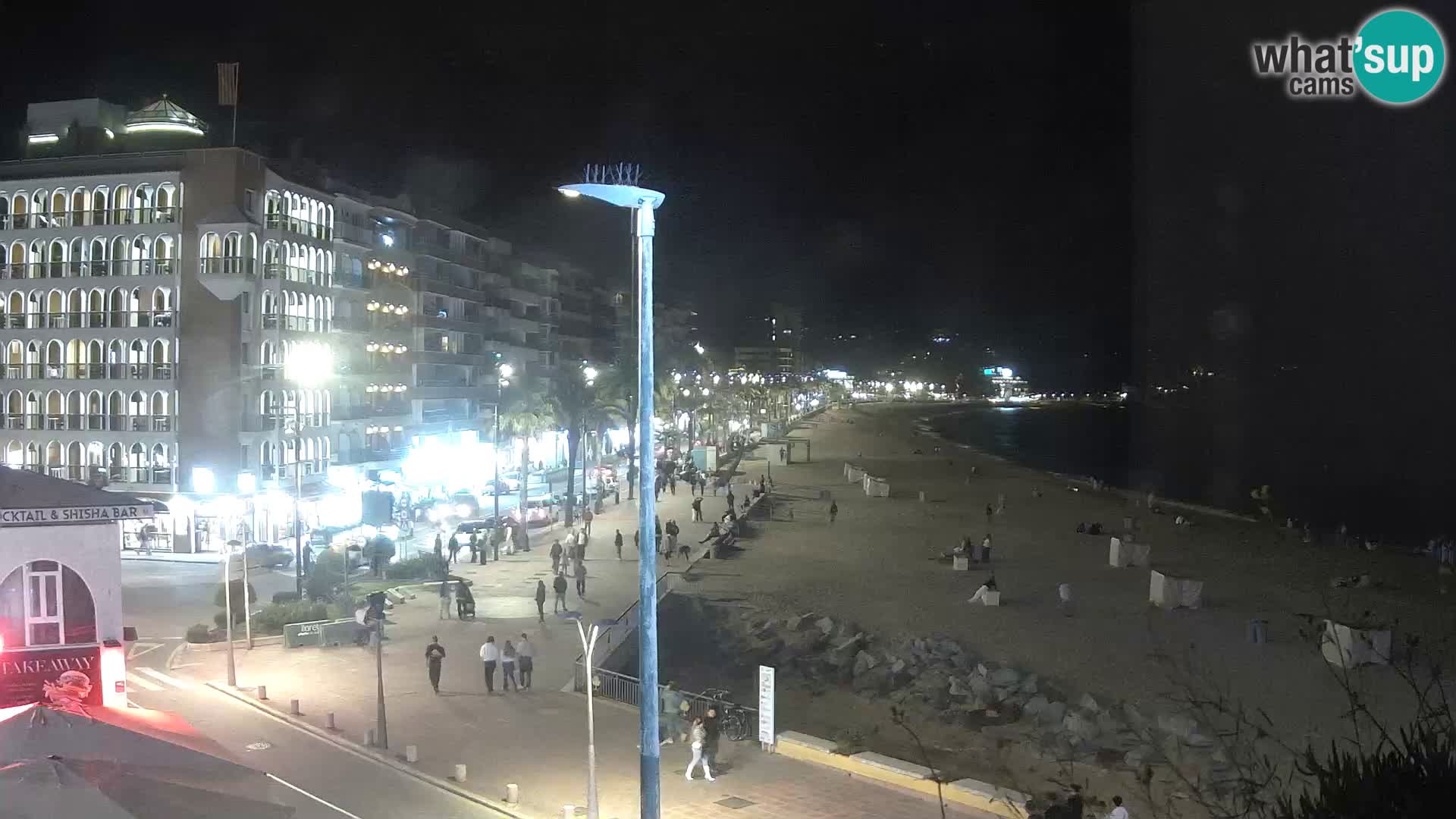 Web kamera Lloret de Mar – plaža