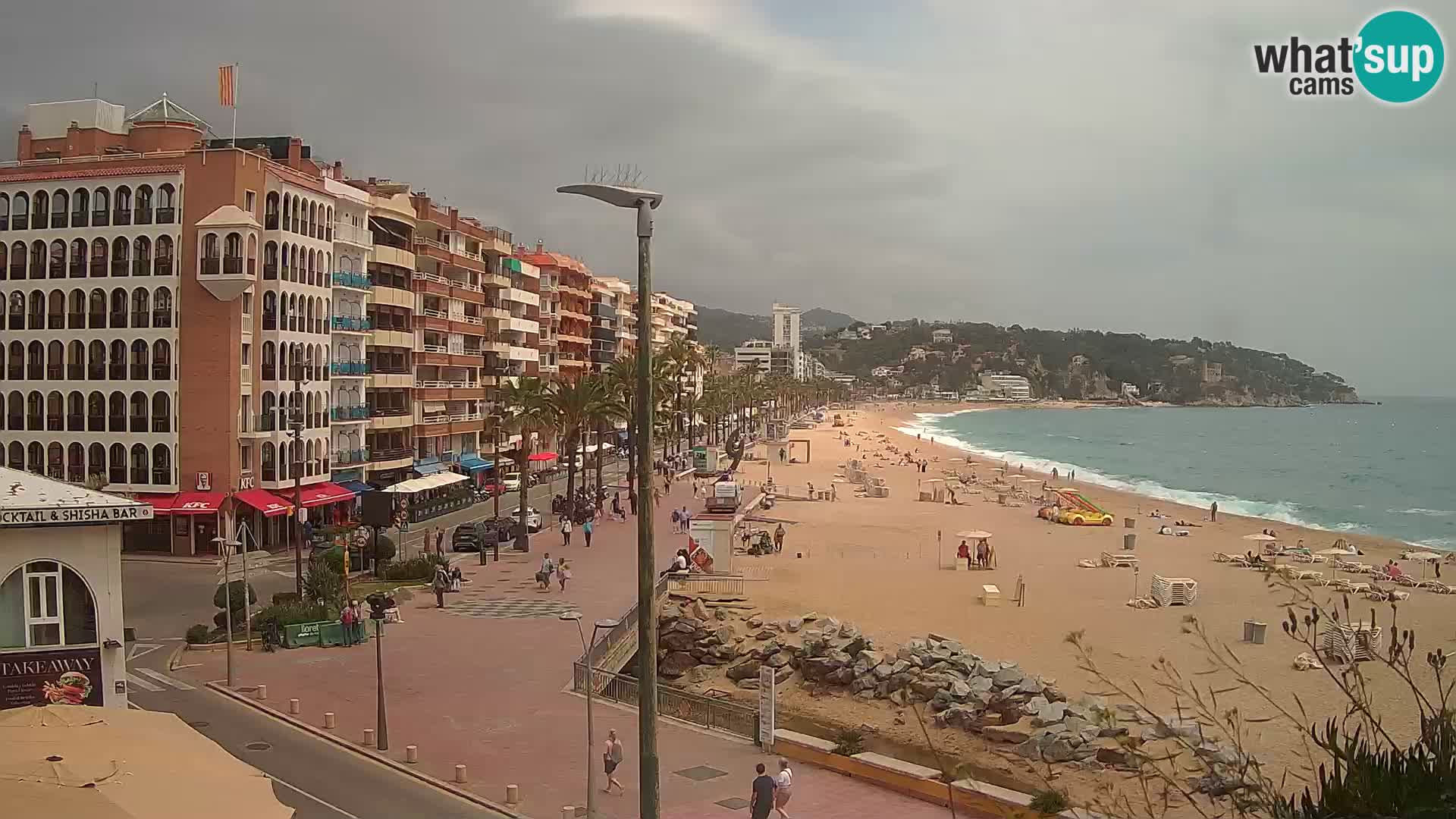 Webcam live Lloret de Mar – la spiaggia principale