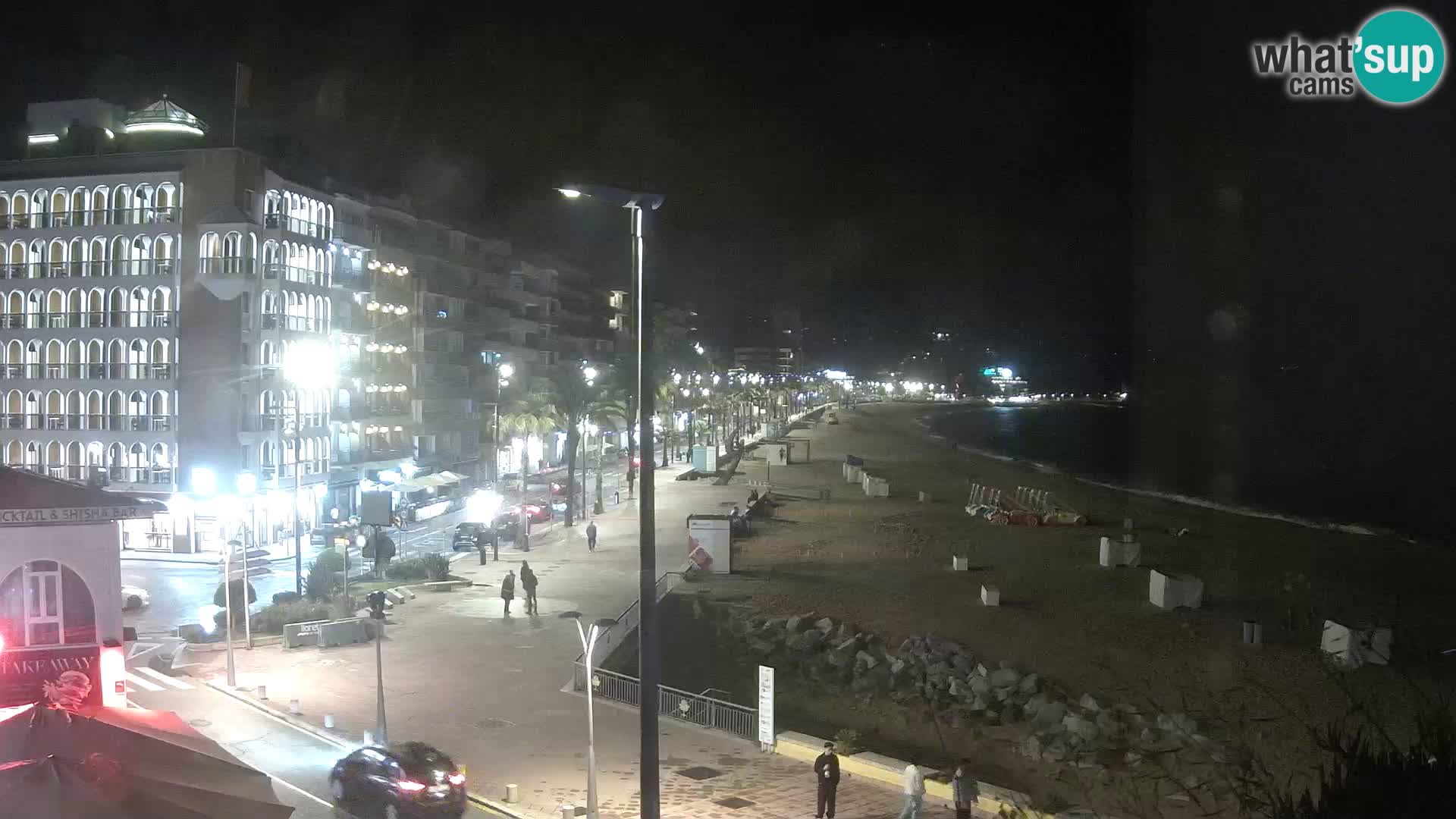 Webcam Lloret de Mar – the main beach – – Costa Brava – Spain