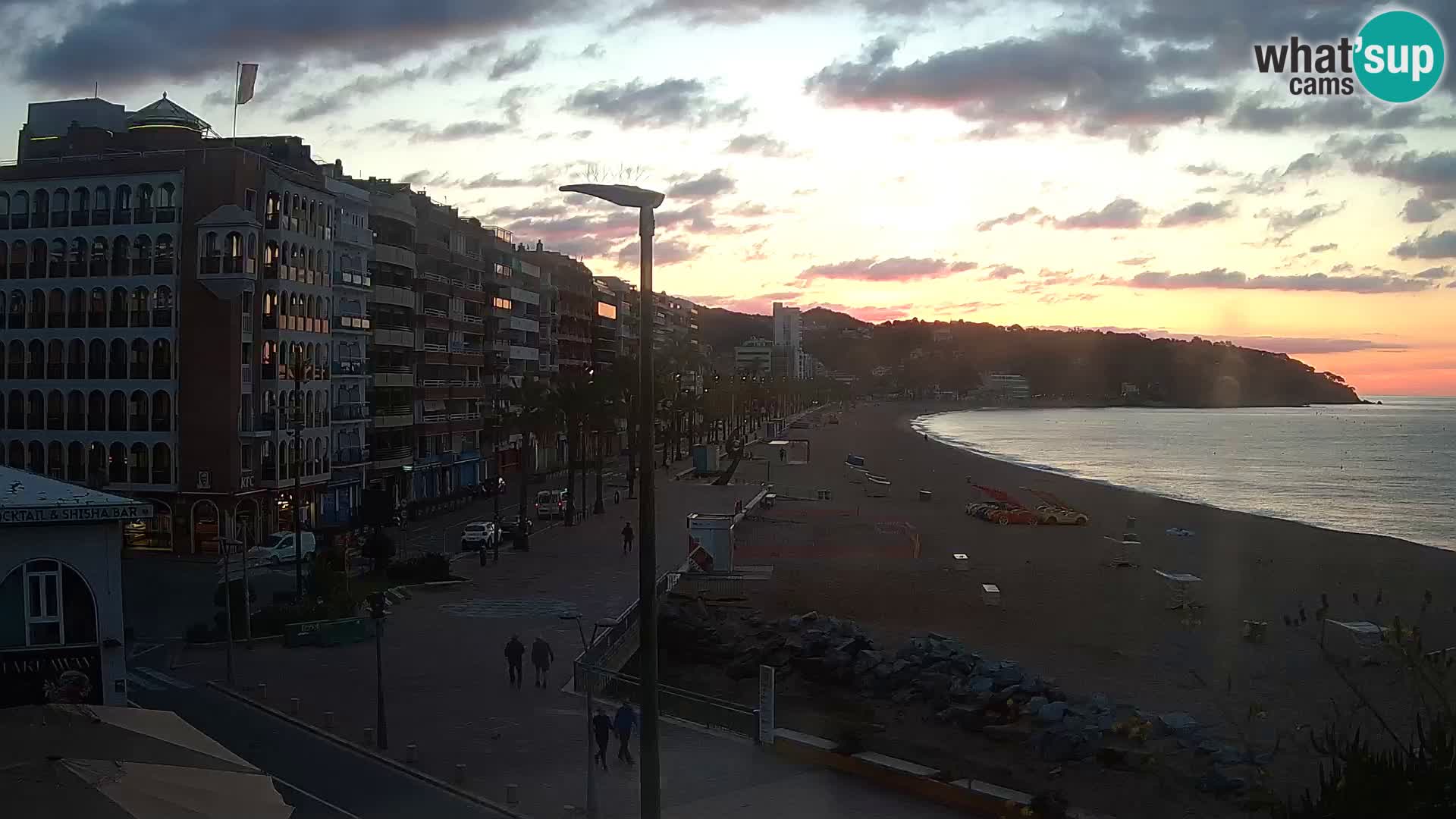 Webcam Lloret de Mar – the main beach – – Costa Brava – Spain