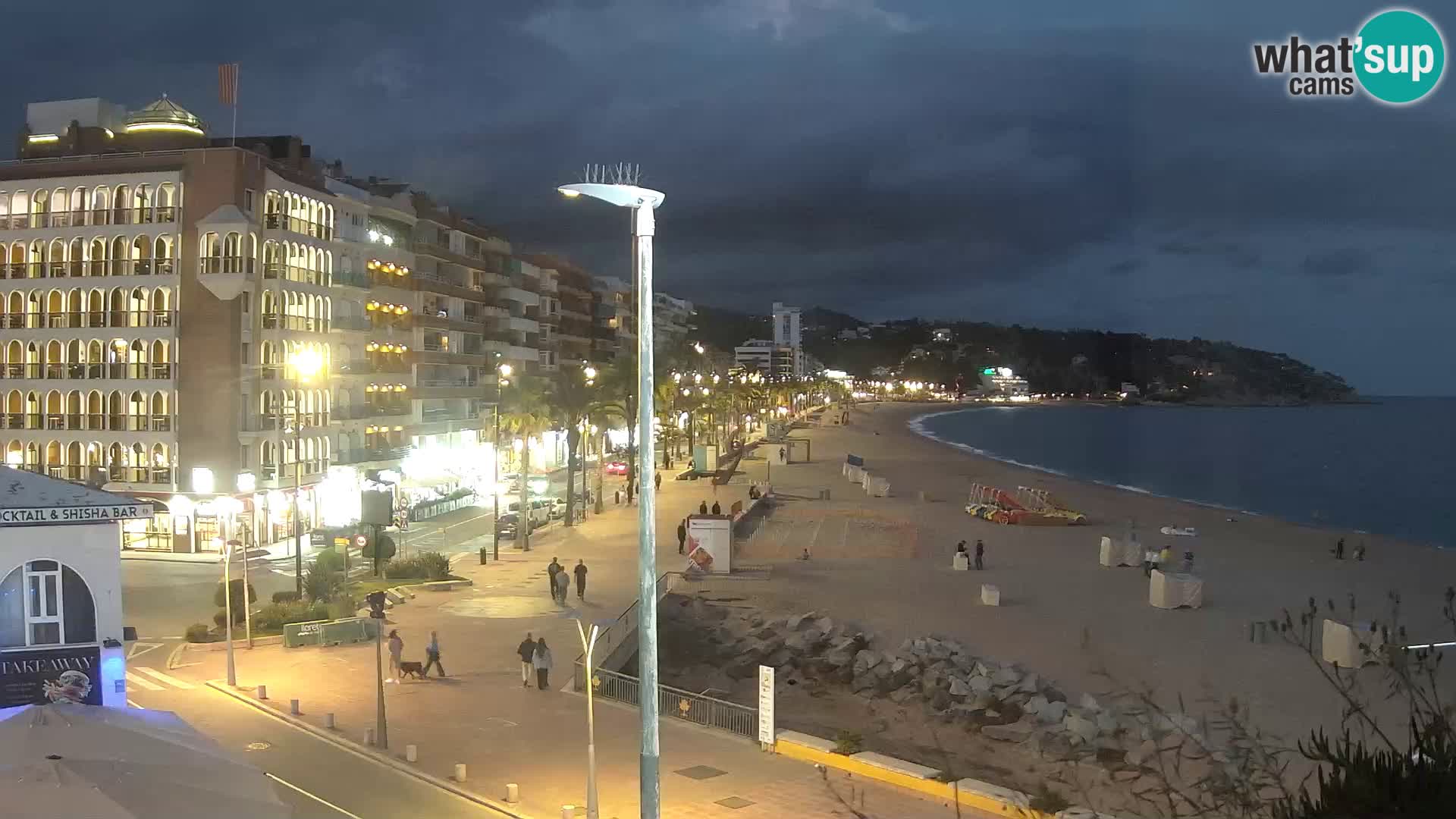 Webcam Lloret de Mar – the main beach – – Costa Brava – Spain