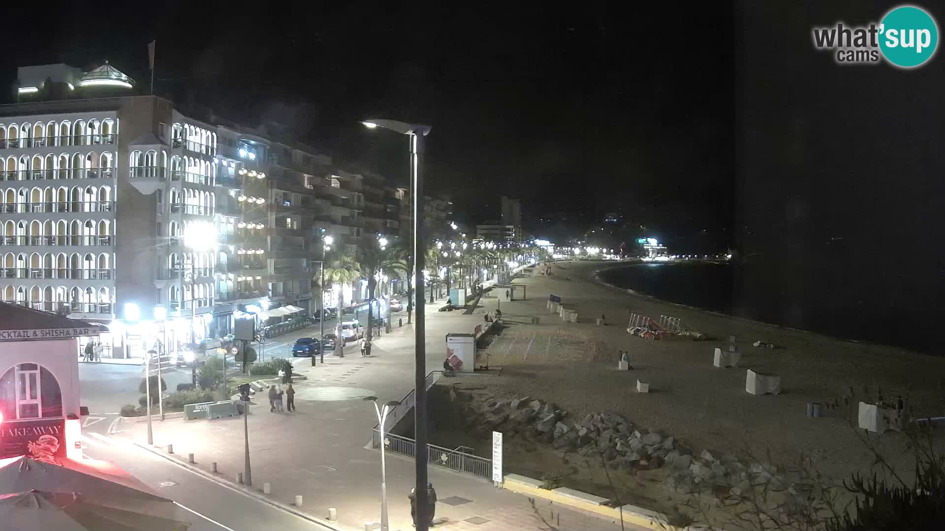 Web kamera Lloret de Mar – plaža