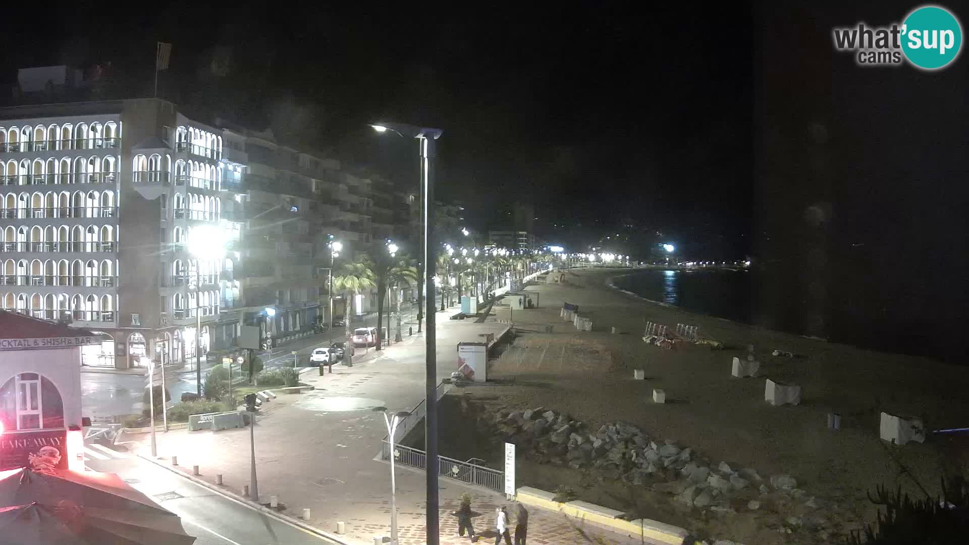 Webcam Lloret de Mar – the main beach – – Costa Brava – Spain