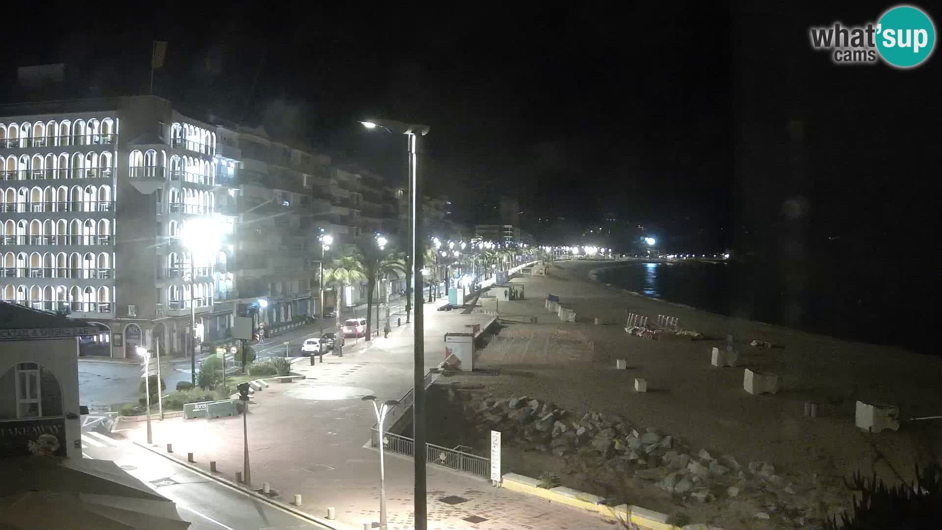 Web kamera Lloret de Mar – plaža