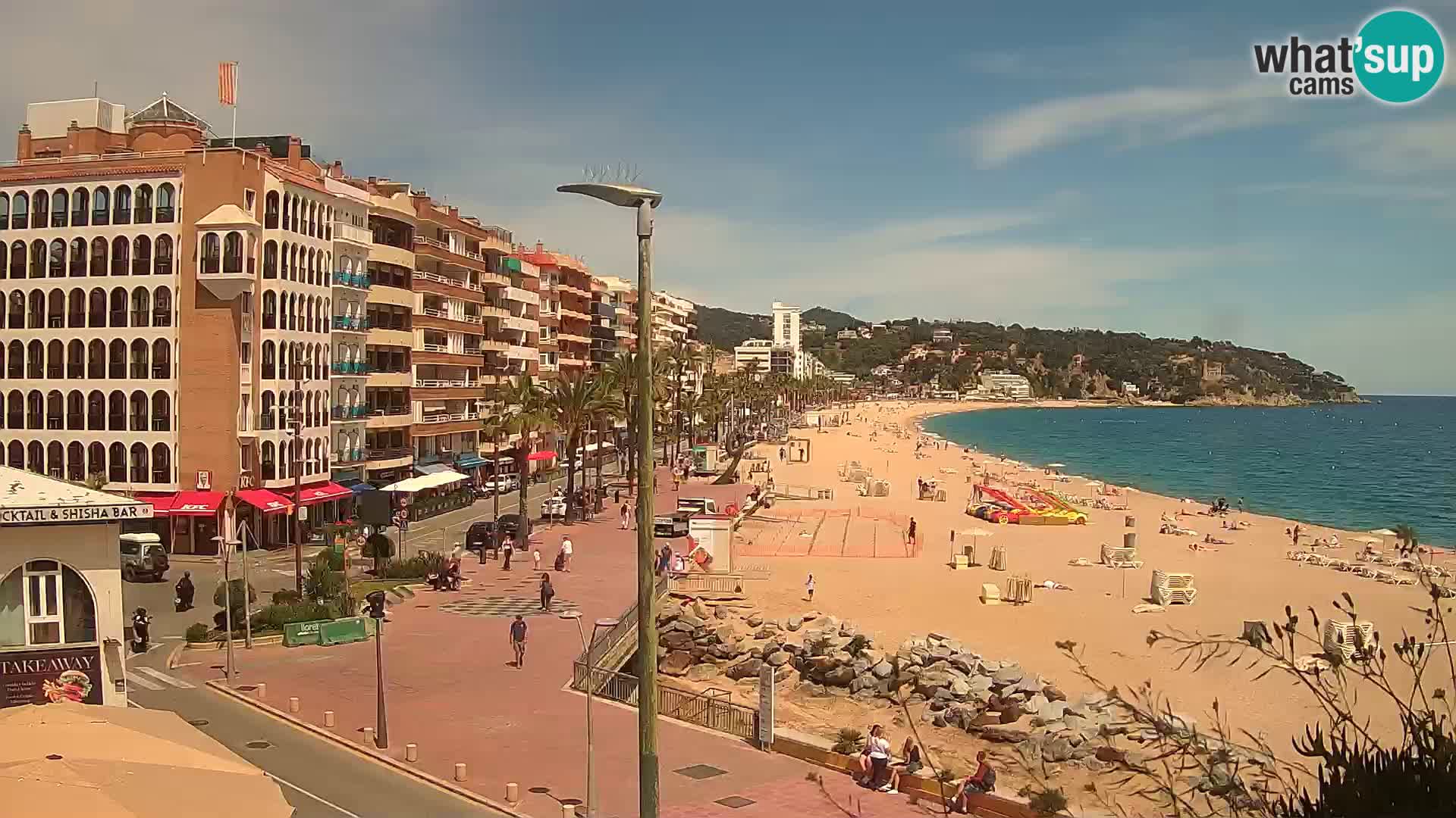 Webcam live Lloret de Mar – Hauptstrand