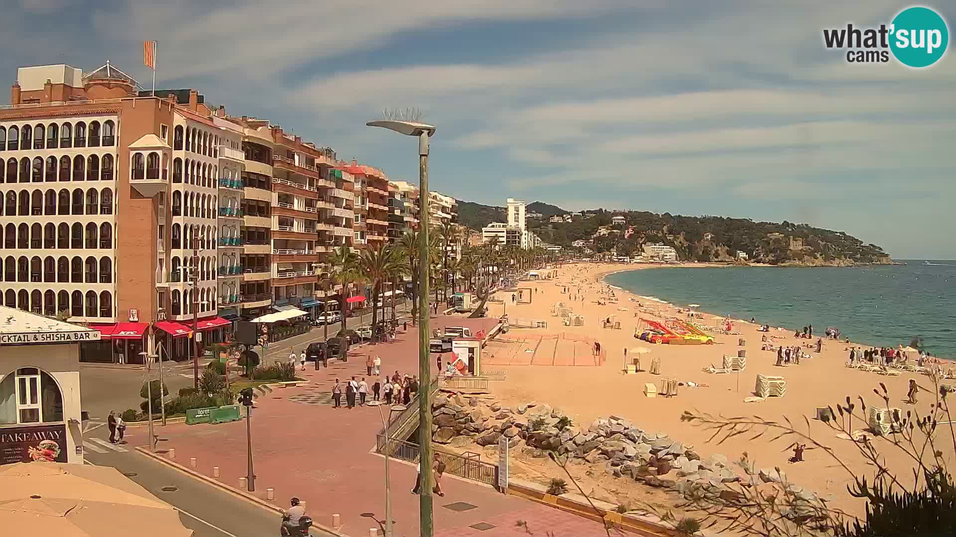 Webcam live Lloret de Mar – Hauptstrand