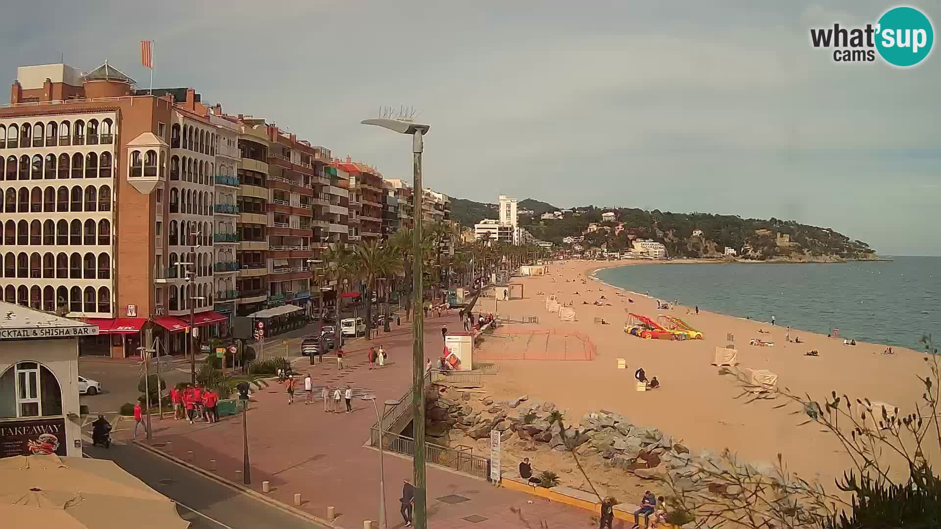 Webcam streaming Lloret de Mar – Plage