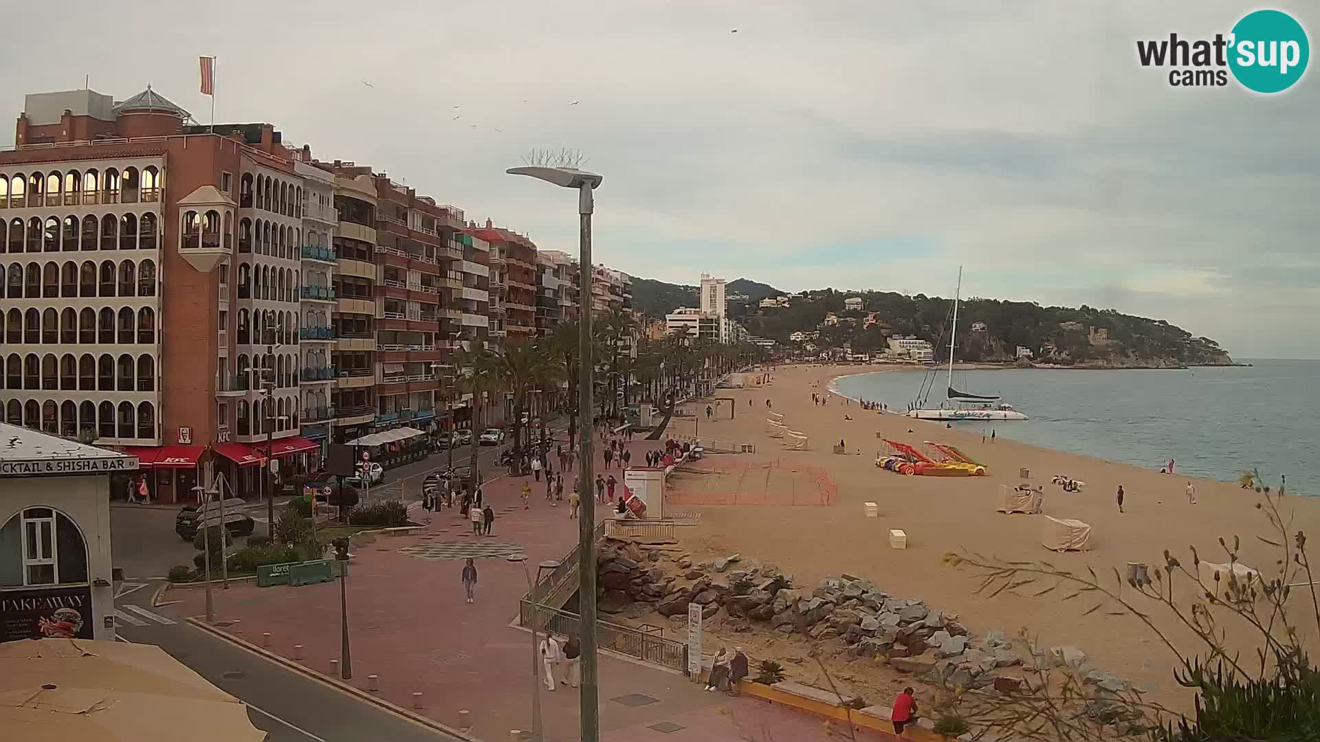 Kamera v živo Lloret de Mar – plaža