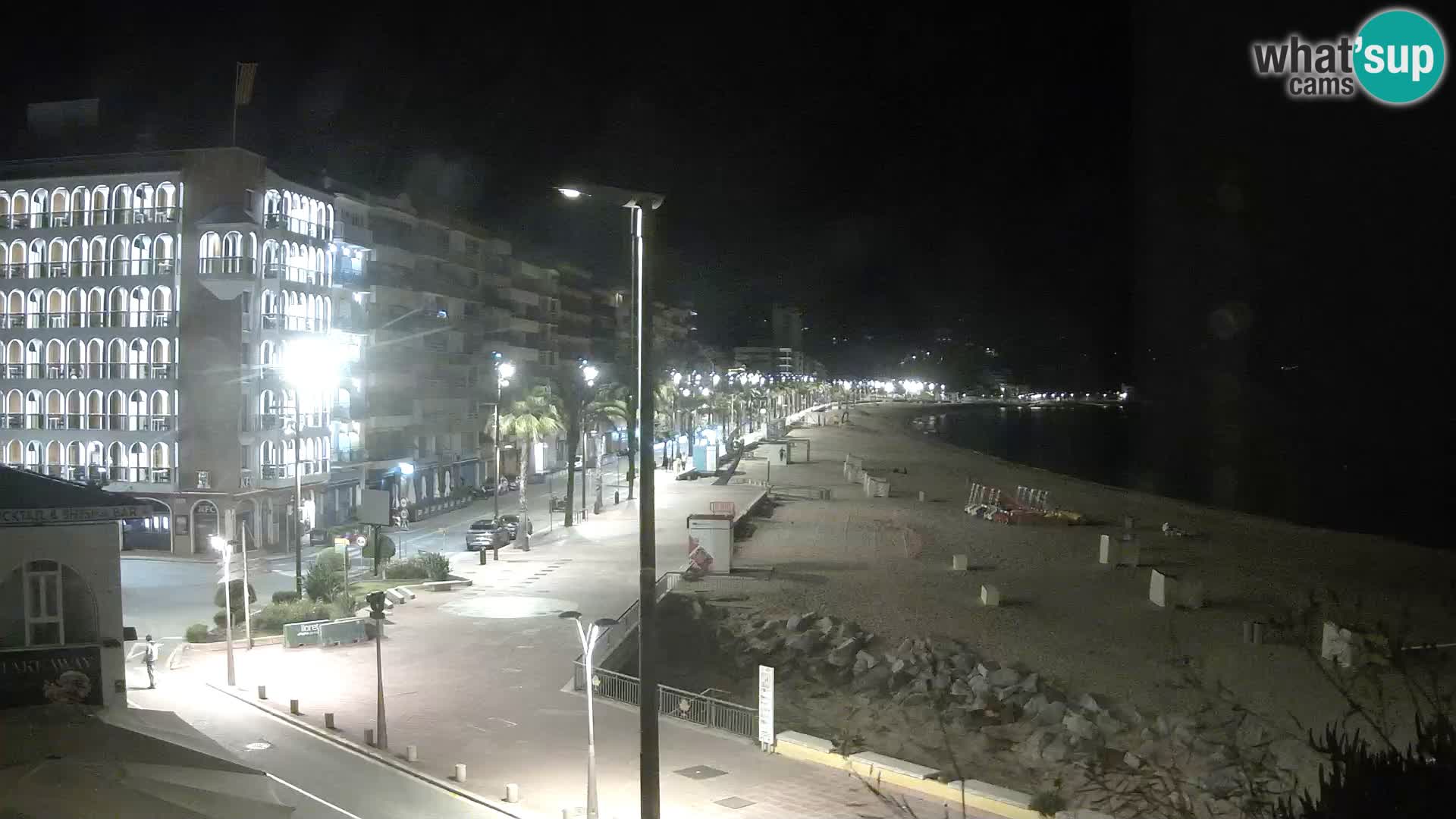 Webcam Lloret de Mar – the main beach – – Costa Brava – Spain