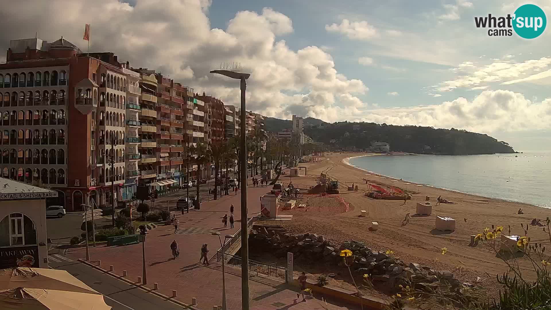 Webcam live Lloret de Mar – la spiaggia principale