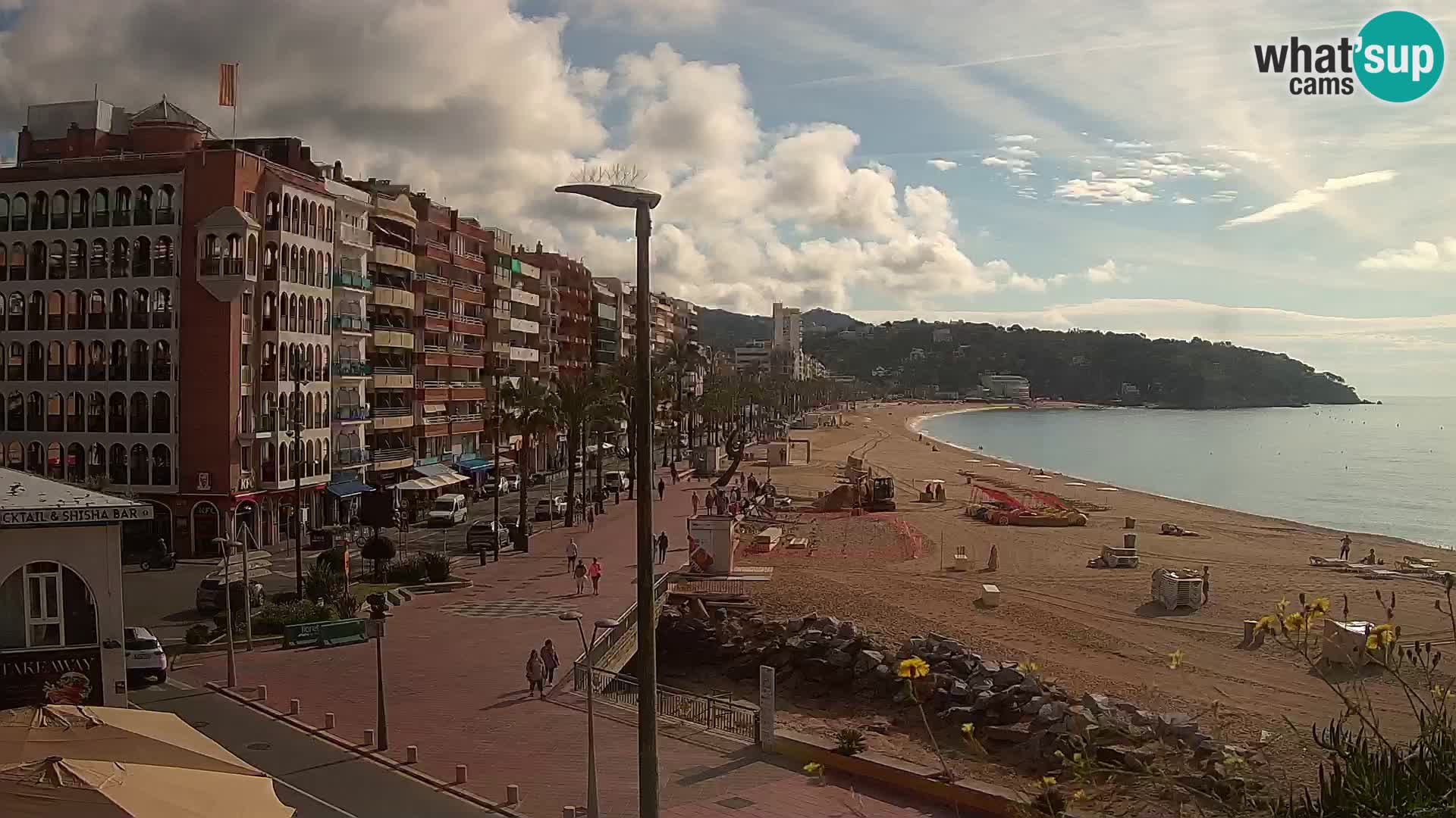 Webcam live Lloret de Mar – la spiaggia principale