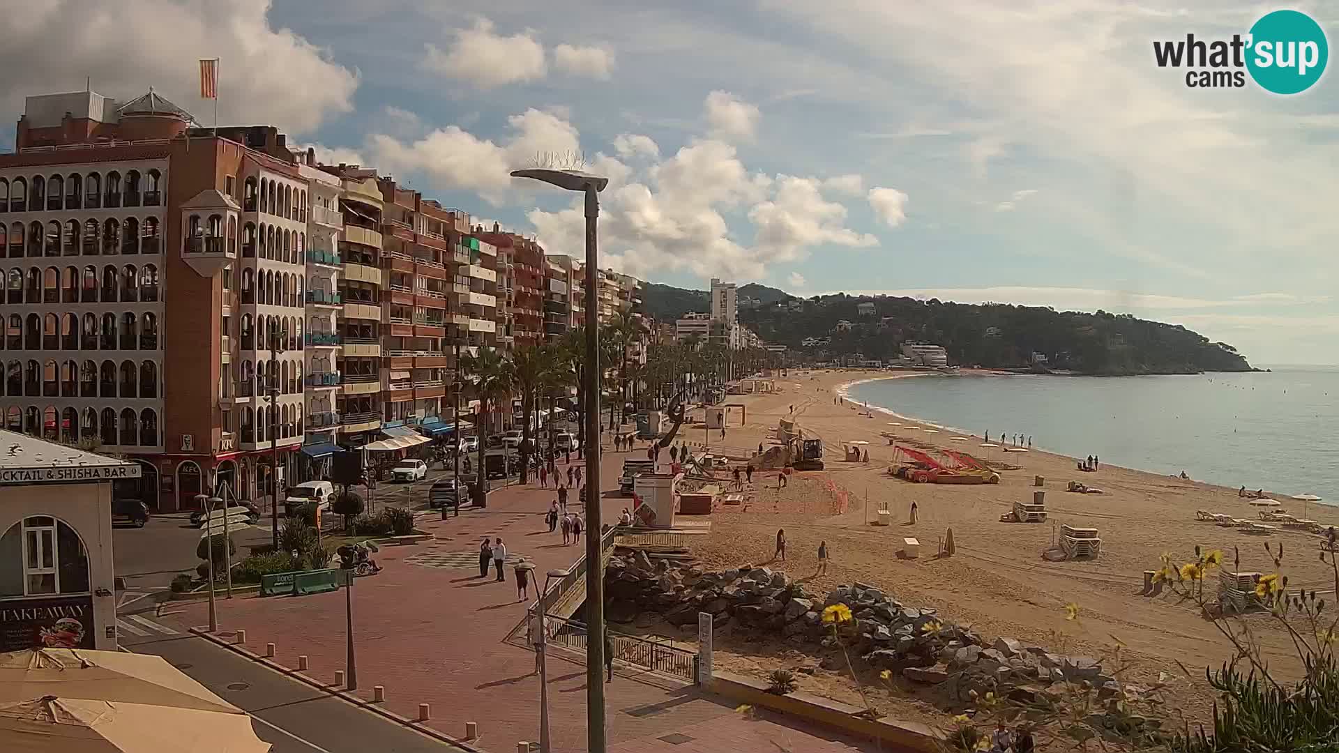 Webcam live Lloret de Mar – la spiaggia principale