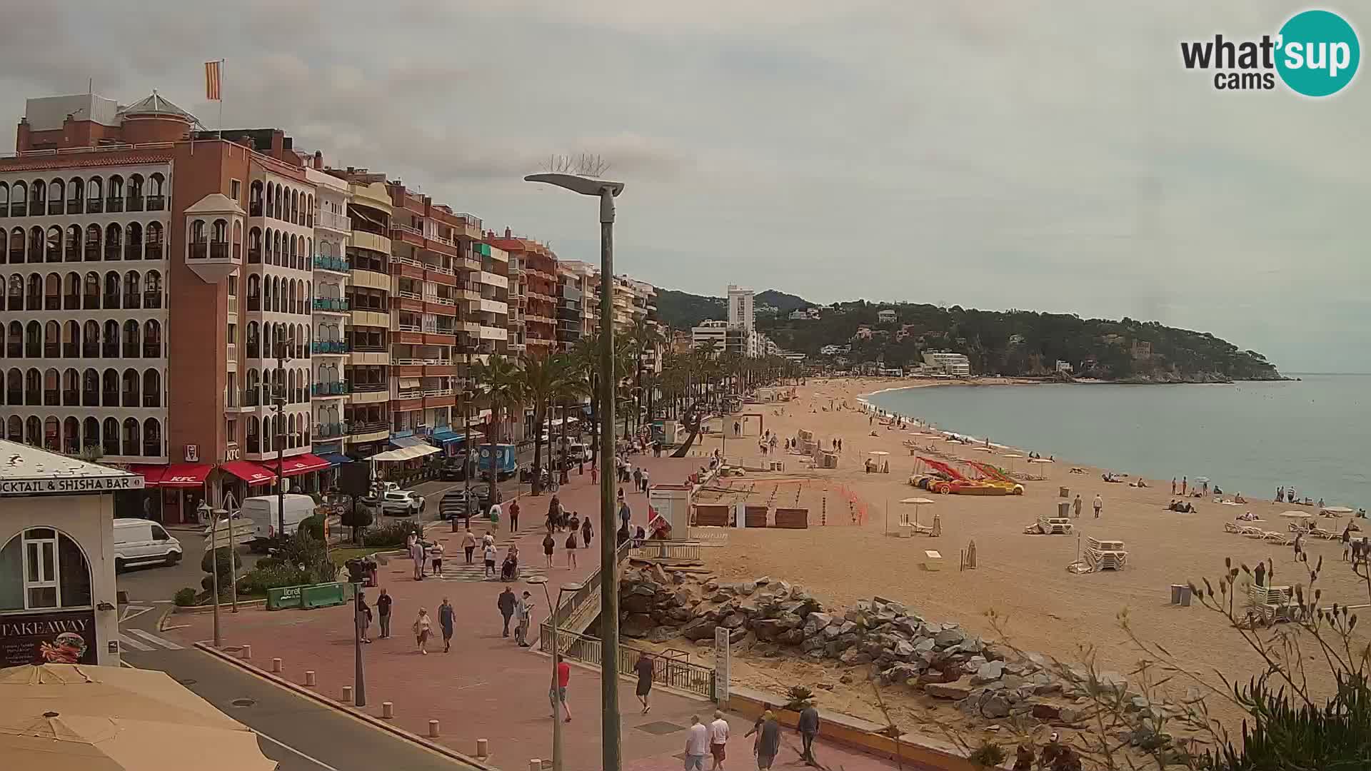 Webcam live Lloret de Mar – la spiaggia principale
