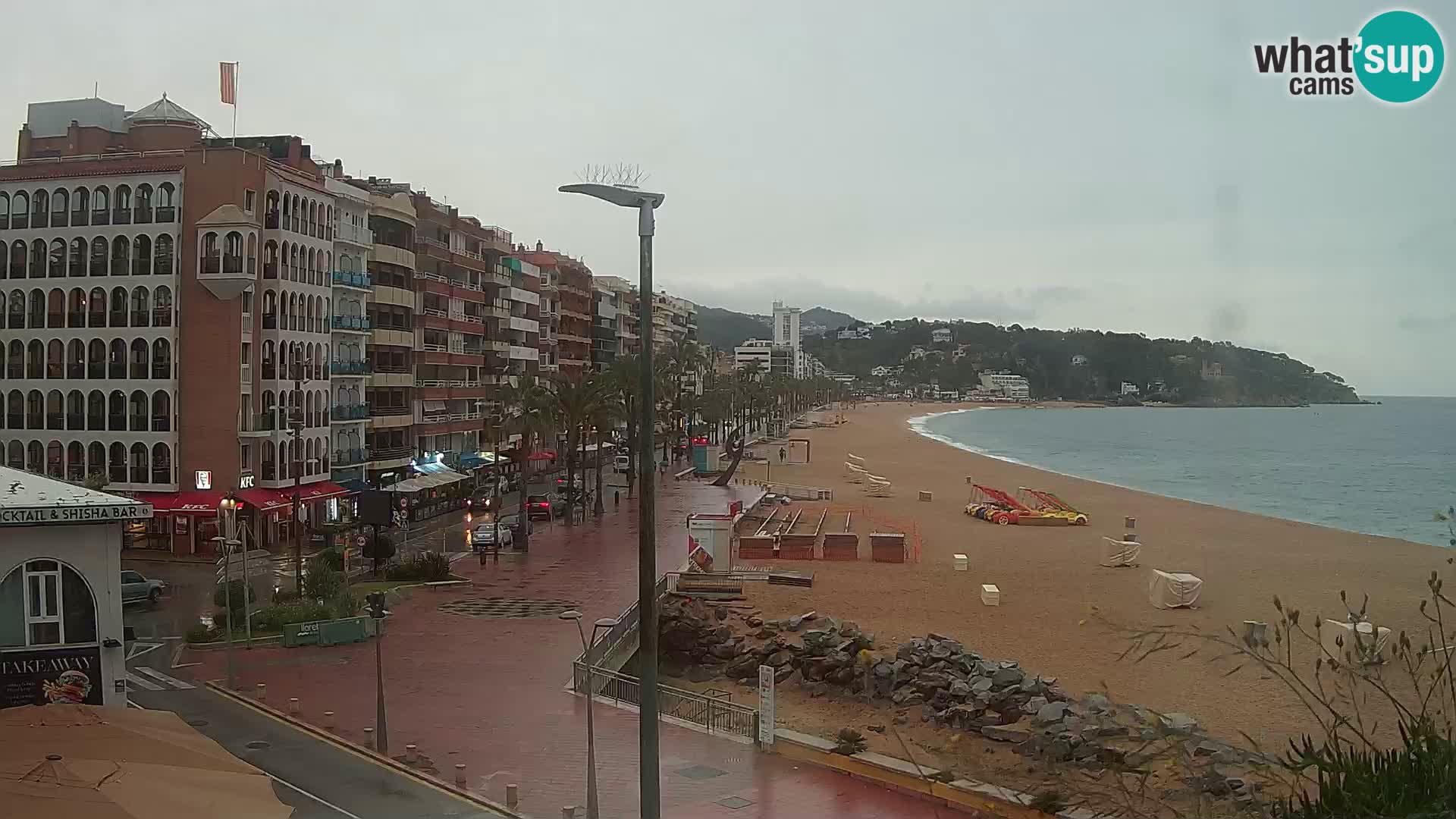 Web kamera Lloret de Mar – plaža