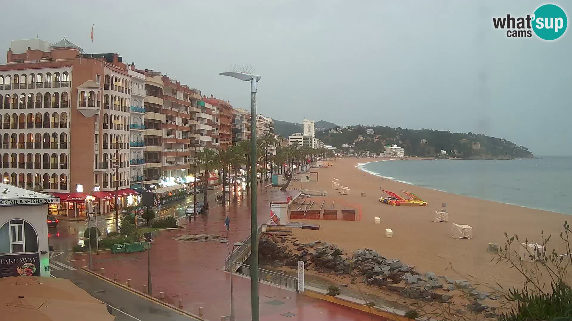 Web kamera Lloret de Mar – plaža