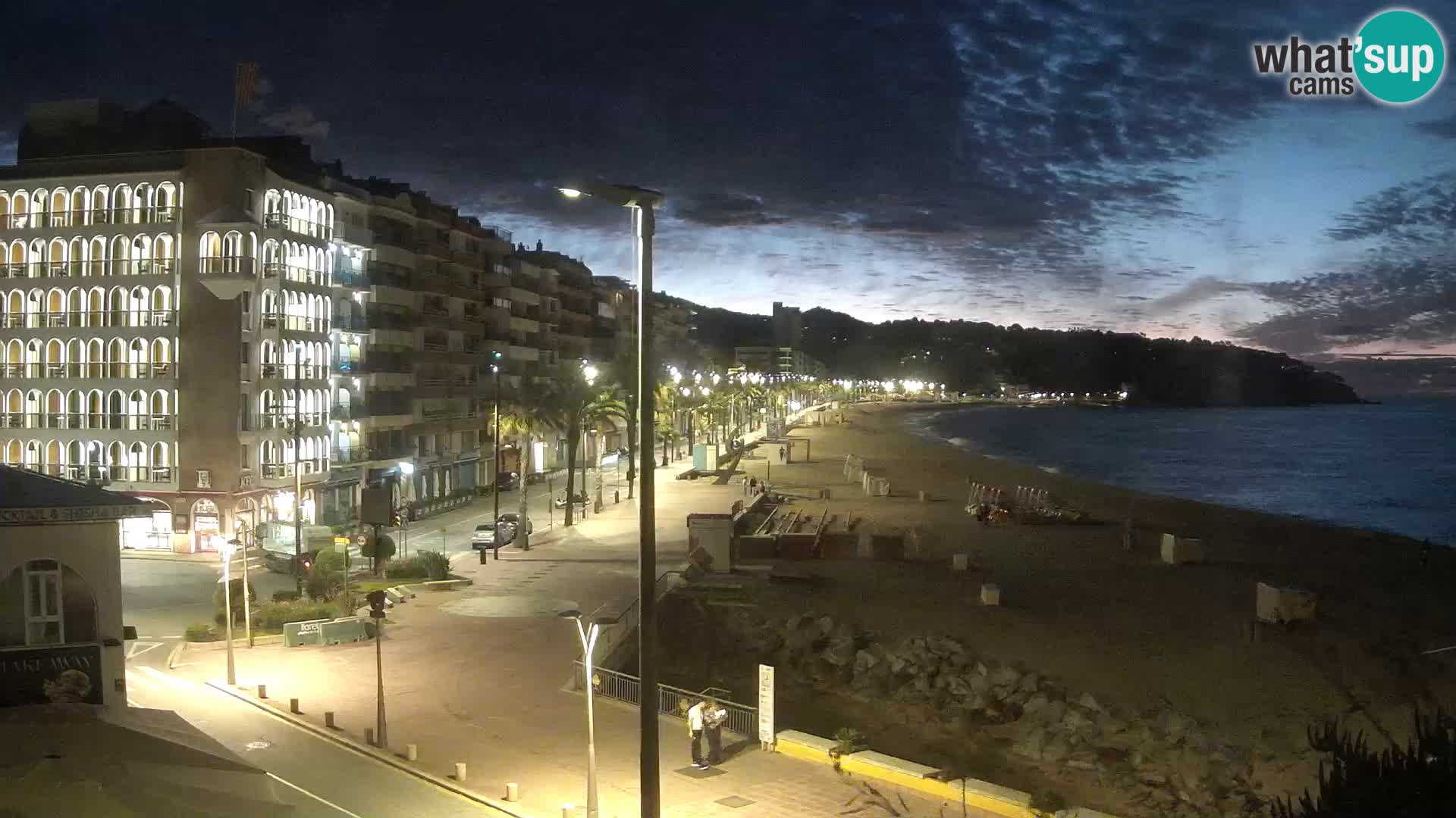 Webcam Lloret de Mar – the main beach – – Costa Brava – Spain