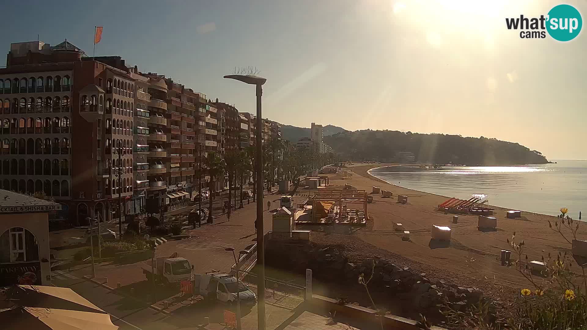 Webcam live Lloret de Mar – la spiaggia principale