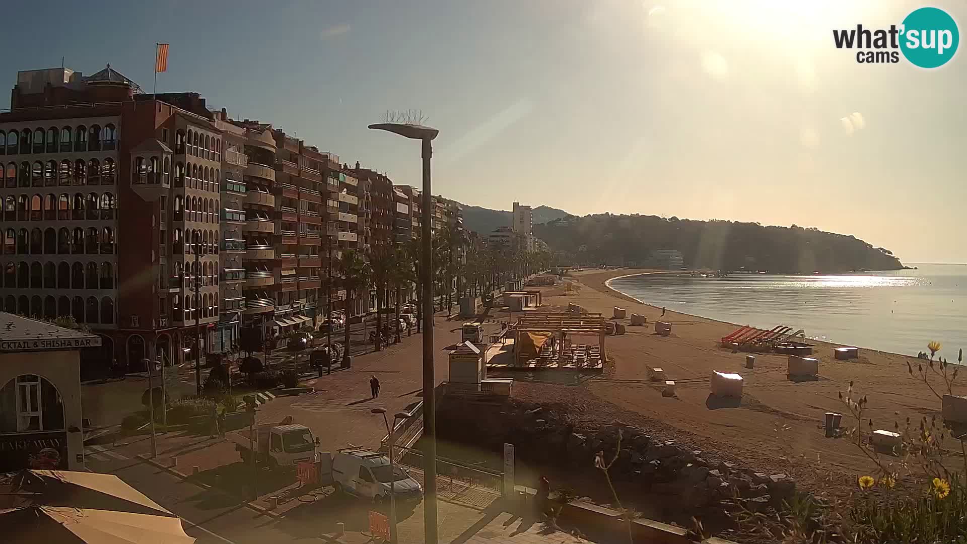 Kamera v živo Lloret de Mar – plaža