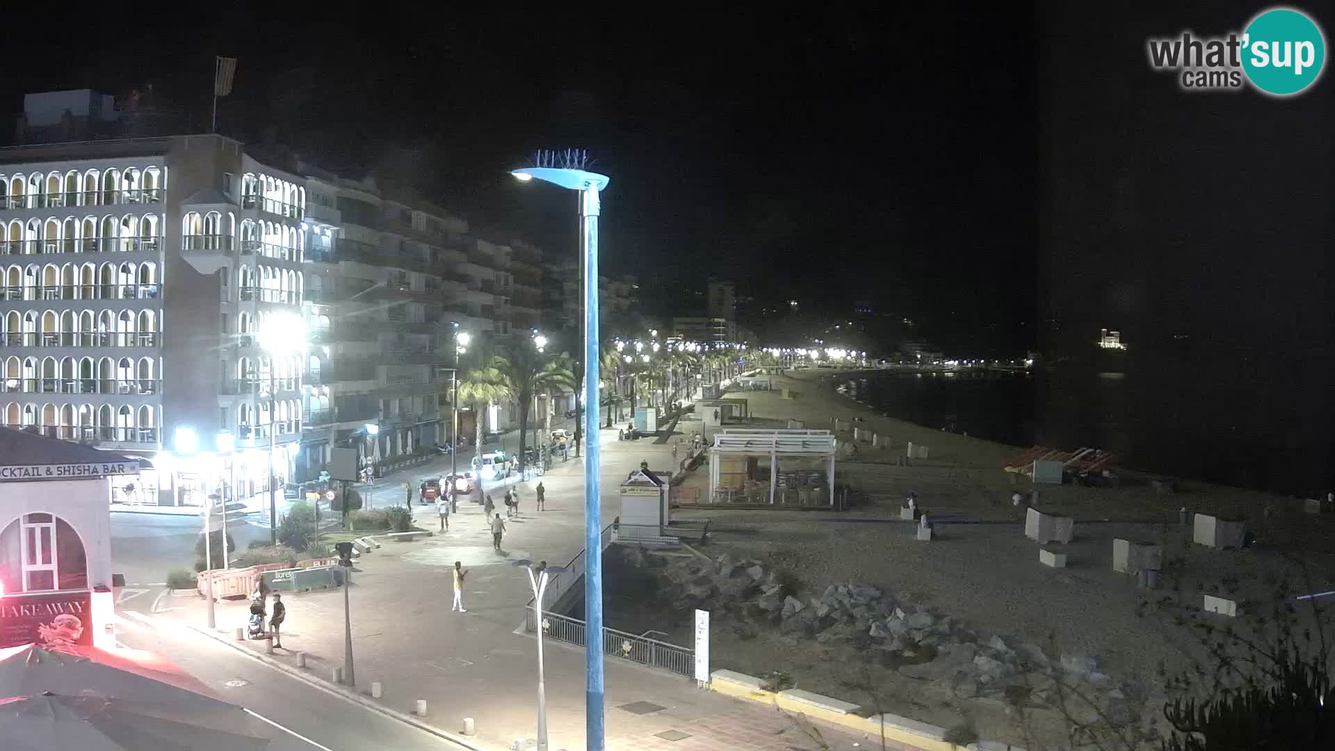 Webcam Lloret de Mar – the main beach – – Costa Brava – Spain