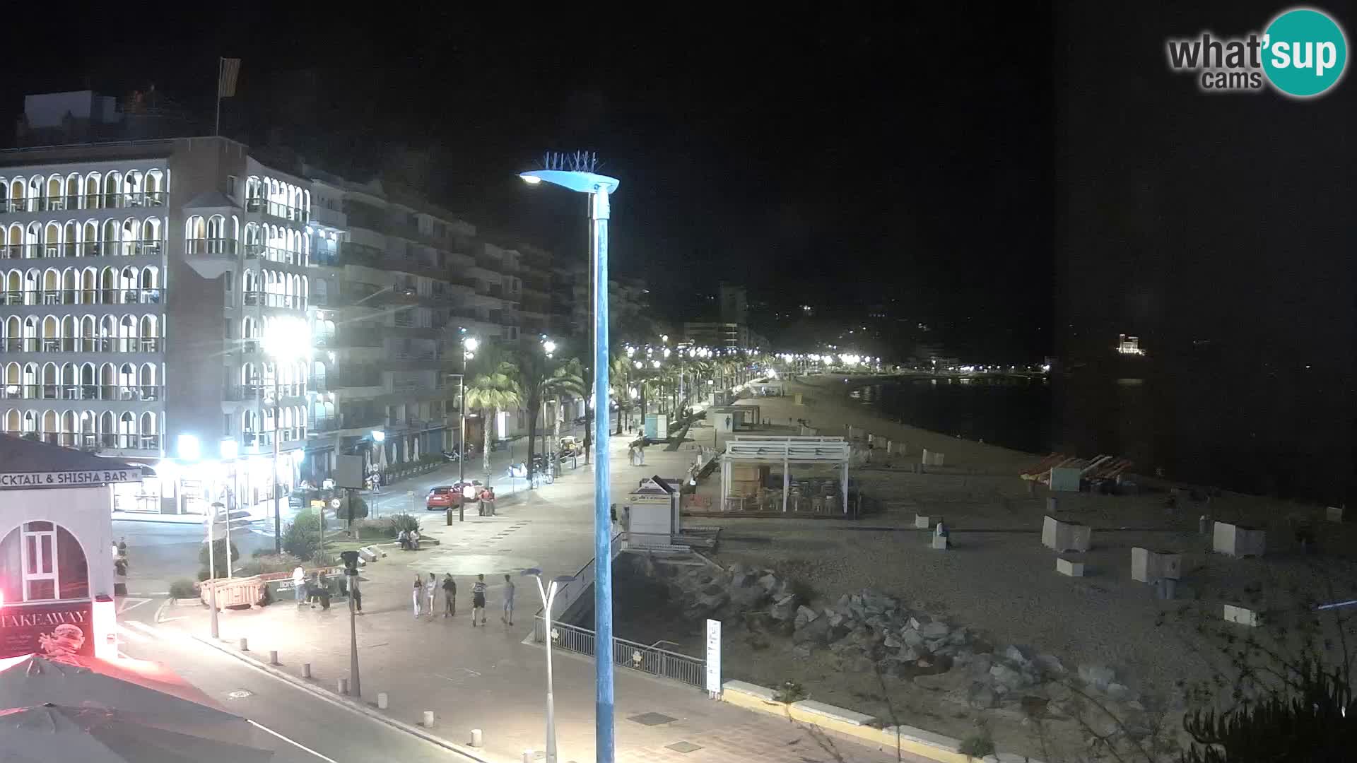 Web kamera Lloret de Mar – plaža