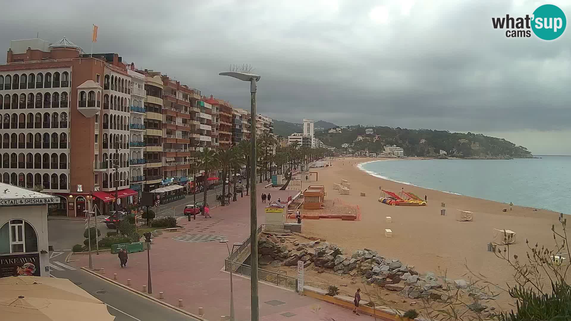 Webcam live Lloret de Mar – la spiaggia principale