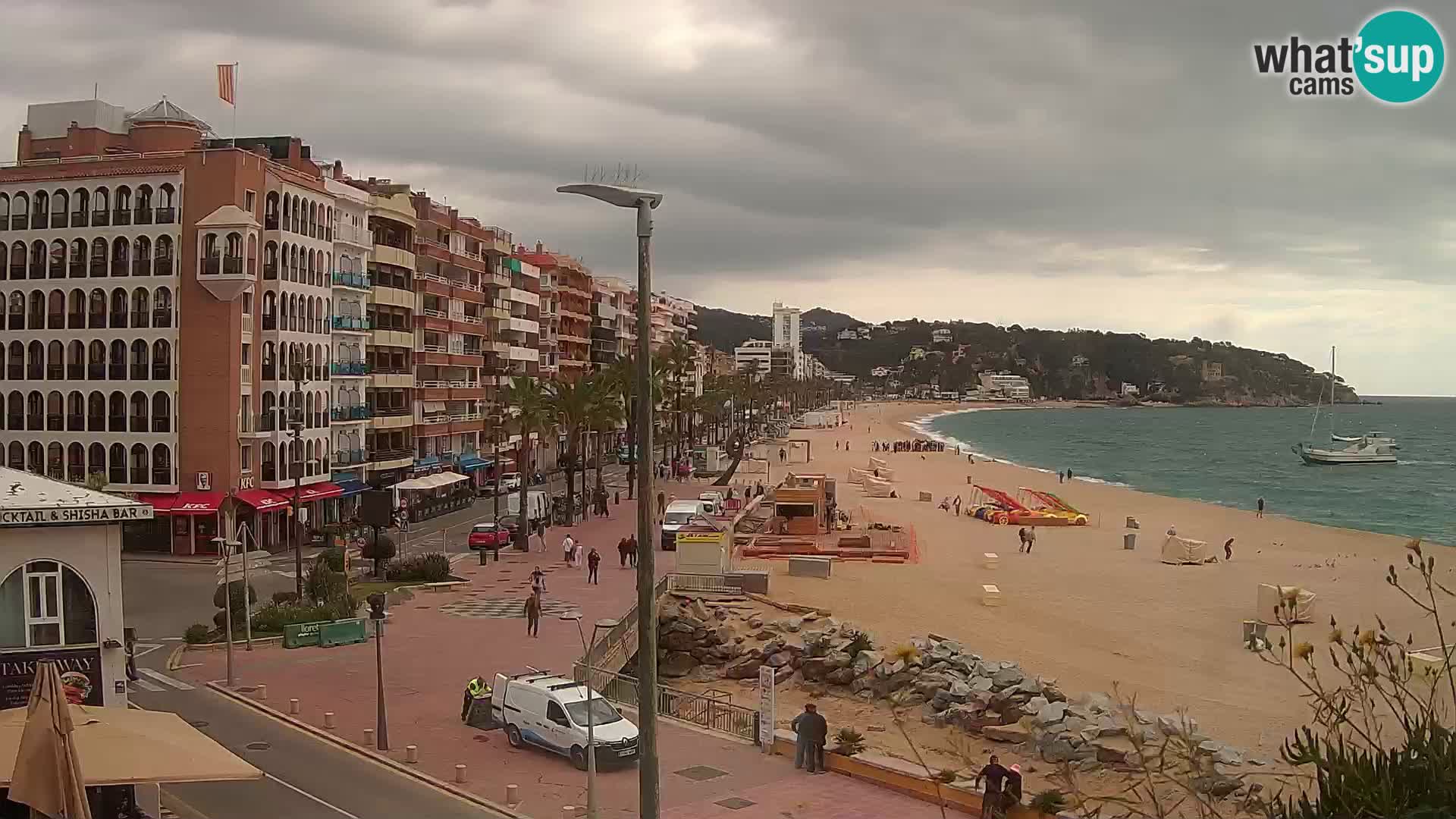 Webcam live Lloret de Mar – la spiaggia principale